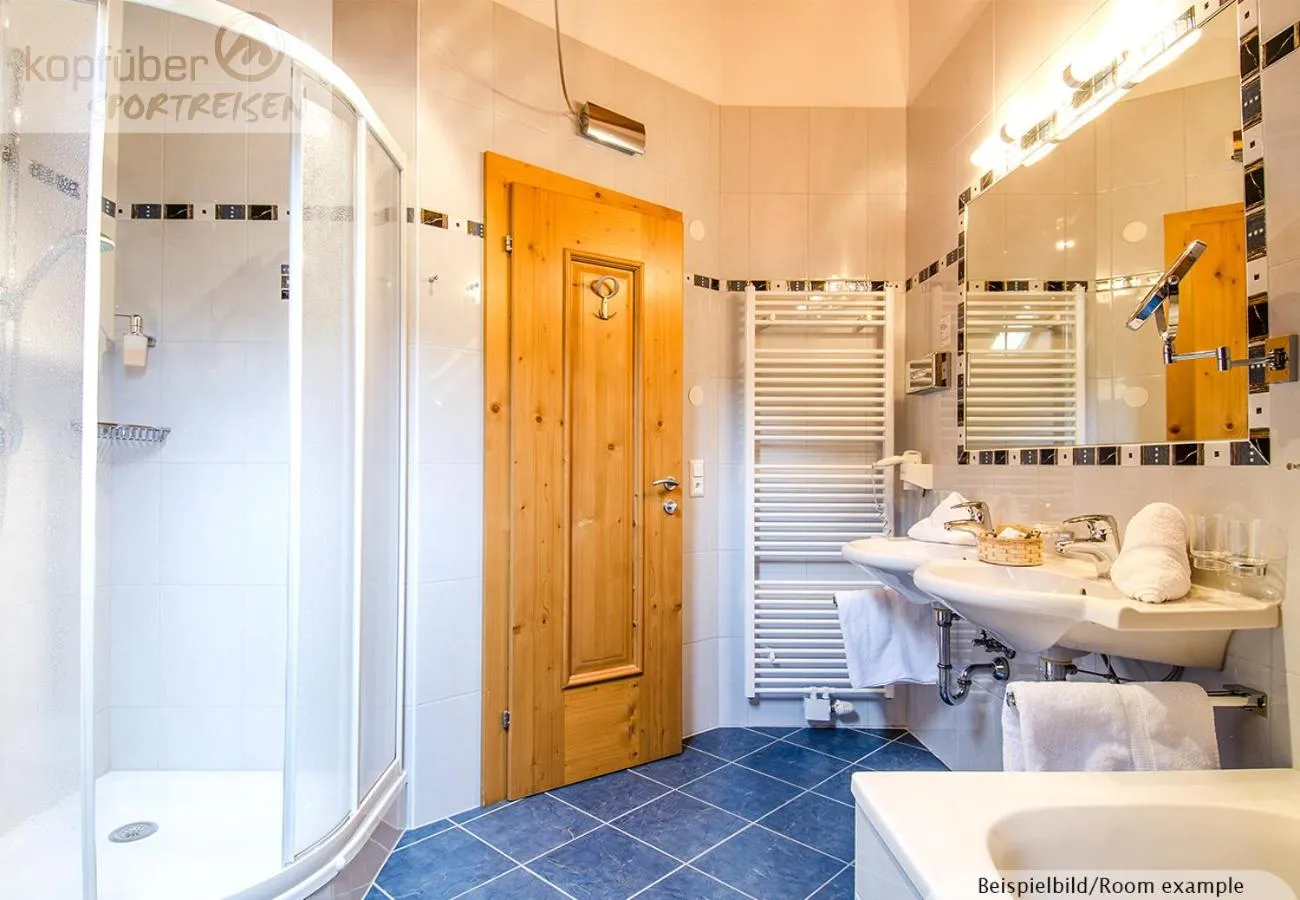 Shower in Sporthotel Daniel