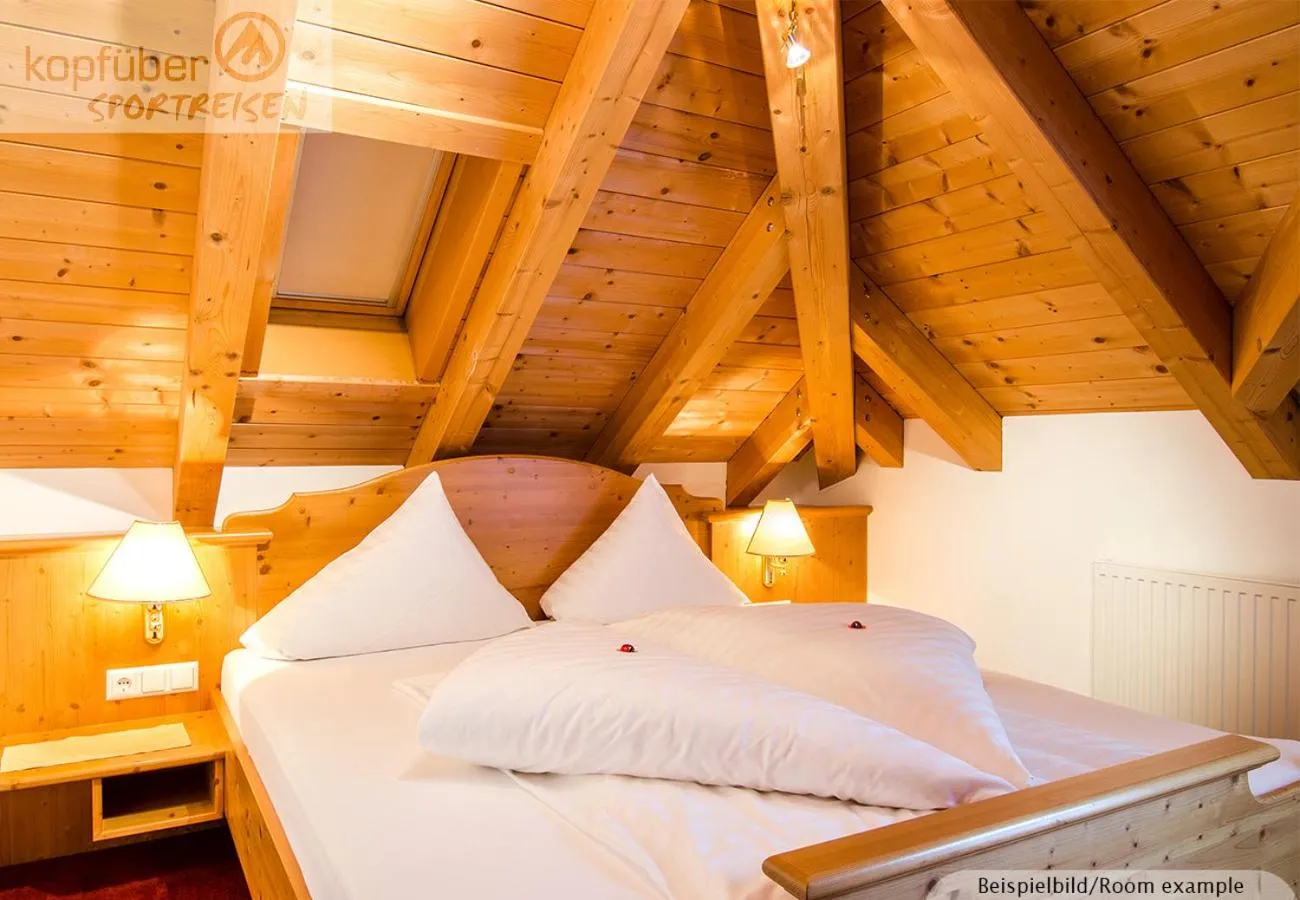 Bed in Sporthotel Daniel