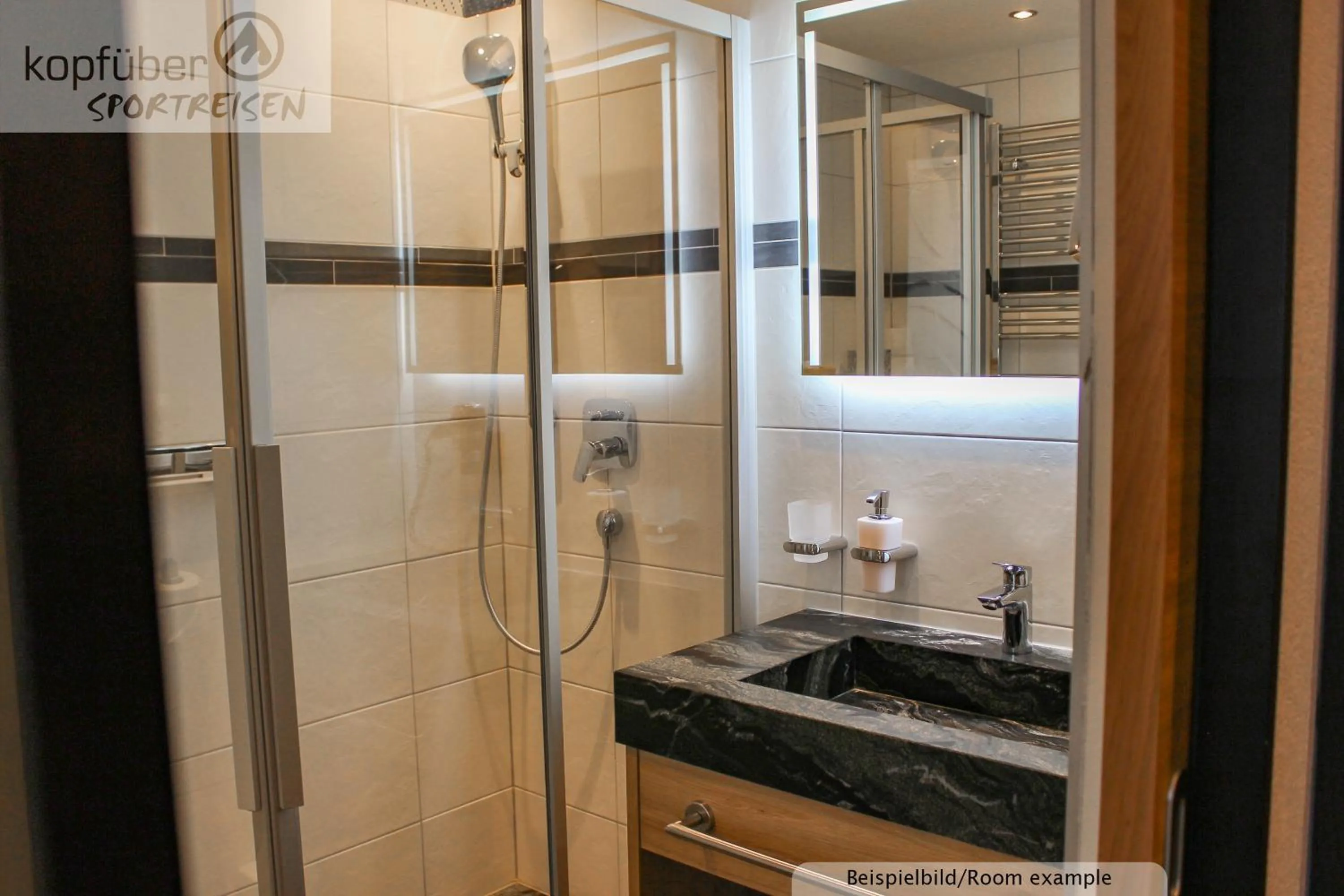 Shower in Sporthotel Daniel