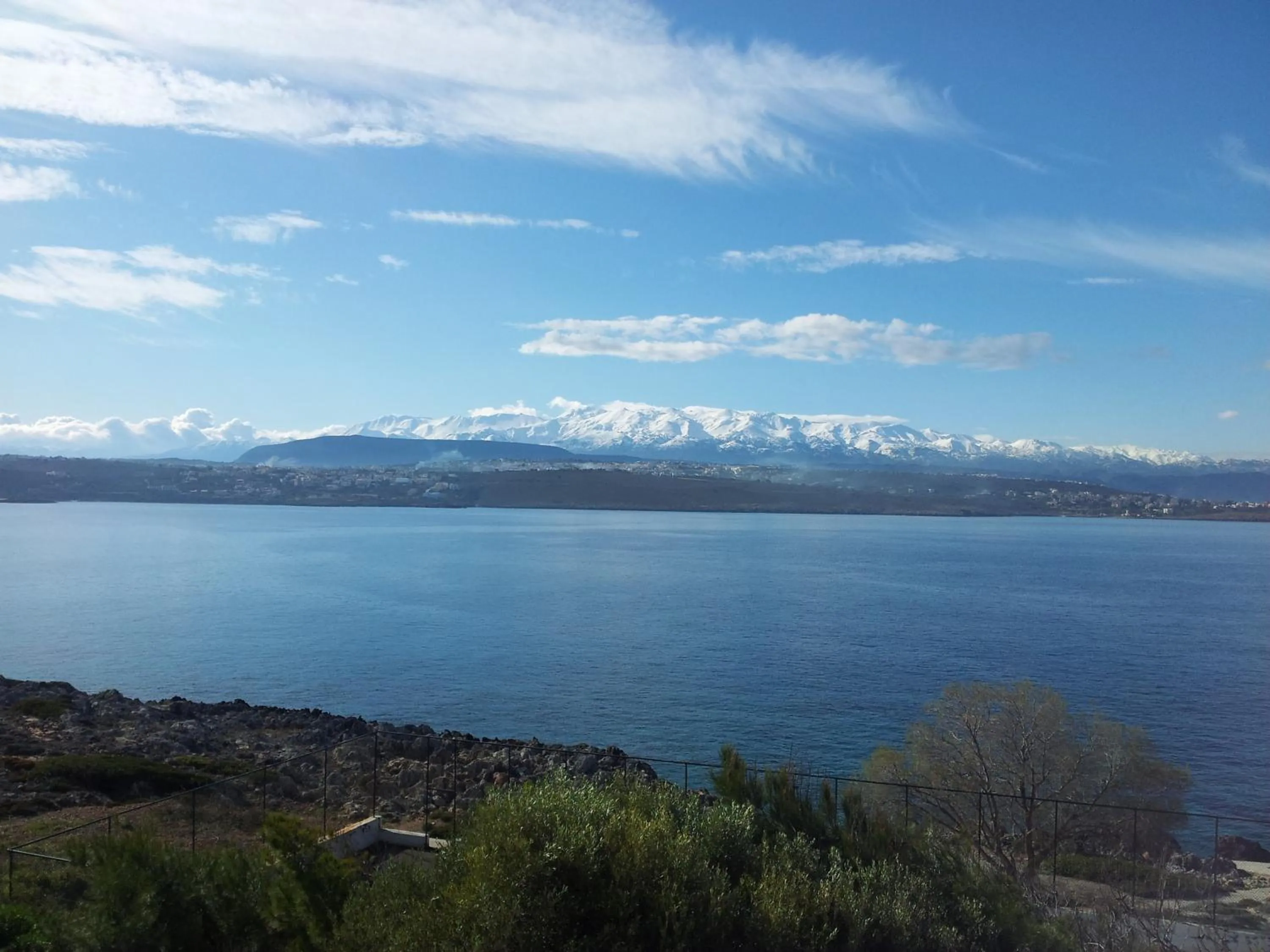 Natural landscape in Alianthos Suites