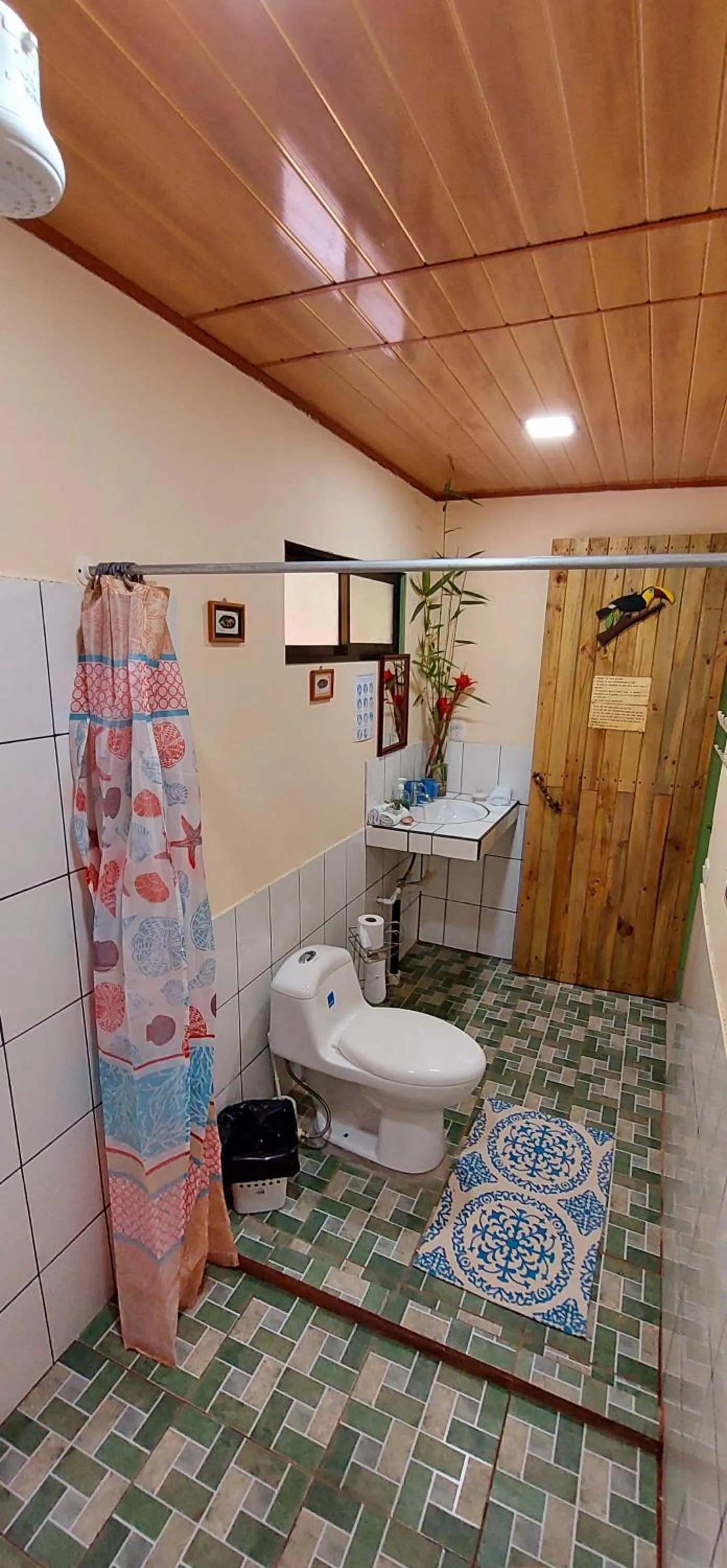 Toilet in Casa el Tortugo