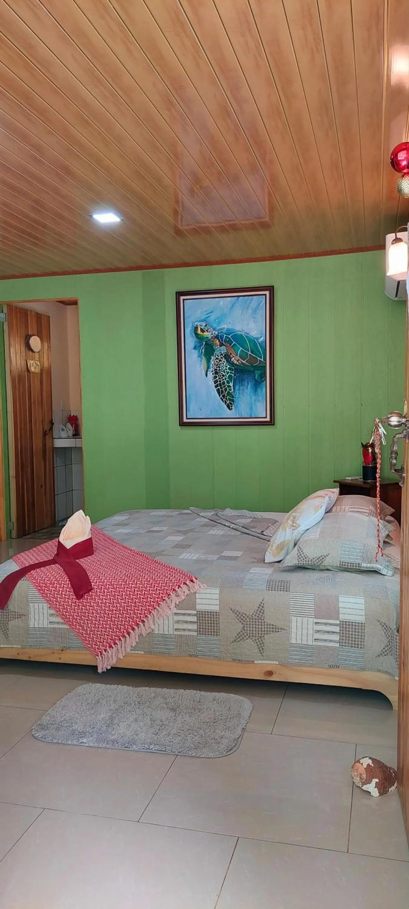 Bedroom, Bed in Casa el Tortugo