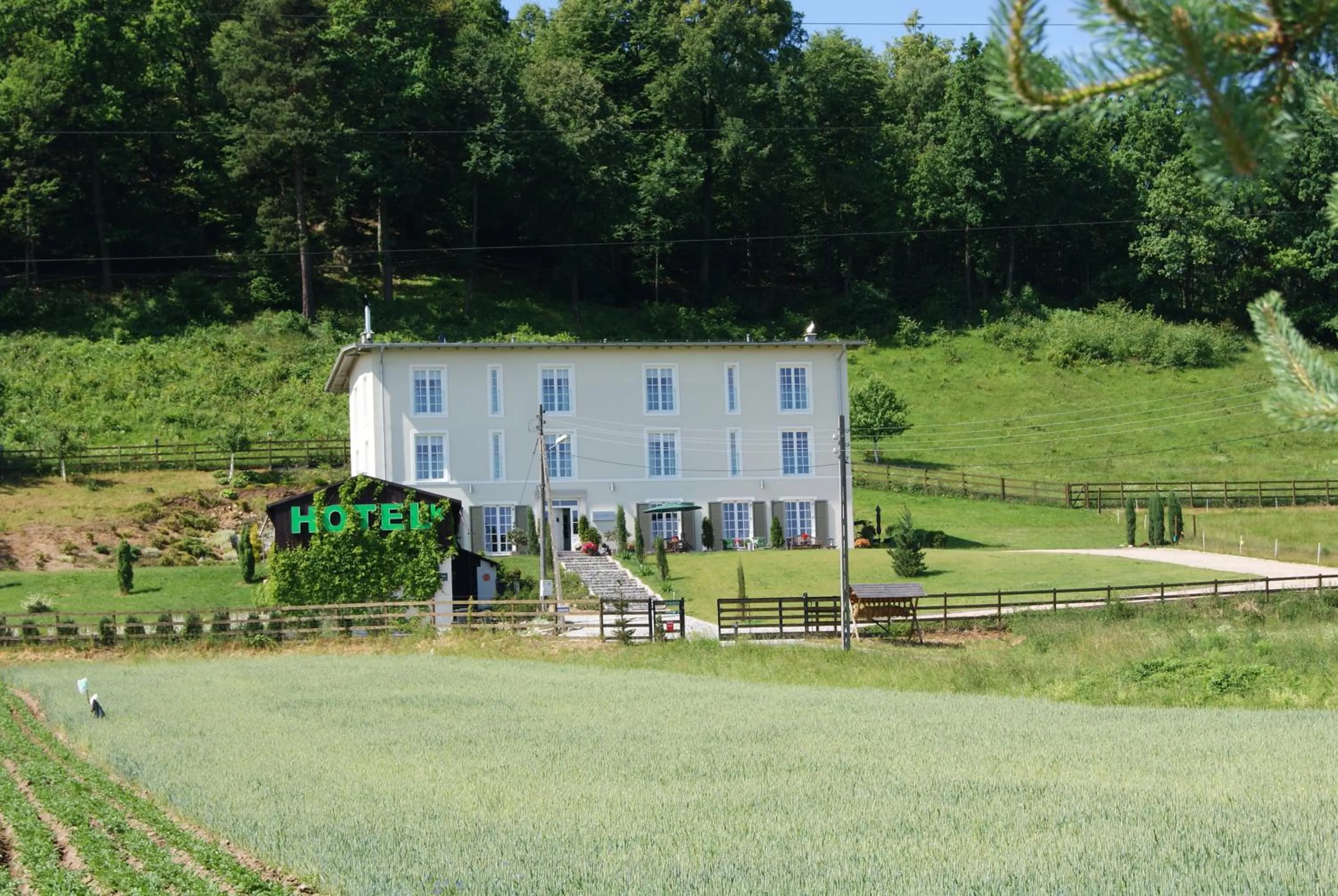 Facade/entrance in Rezydencja Villa Nova