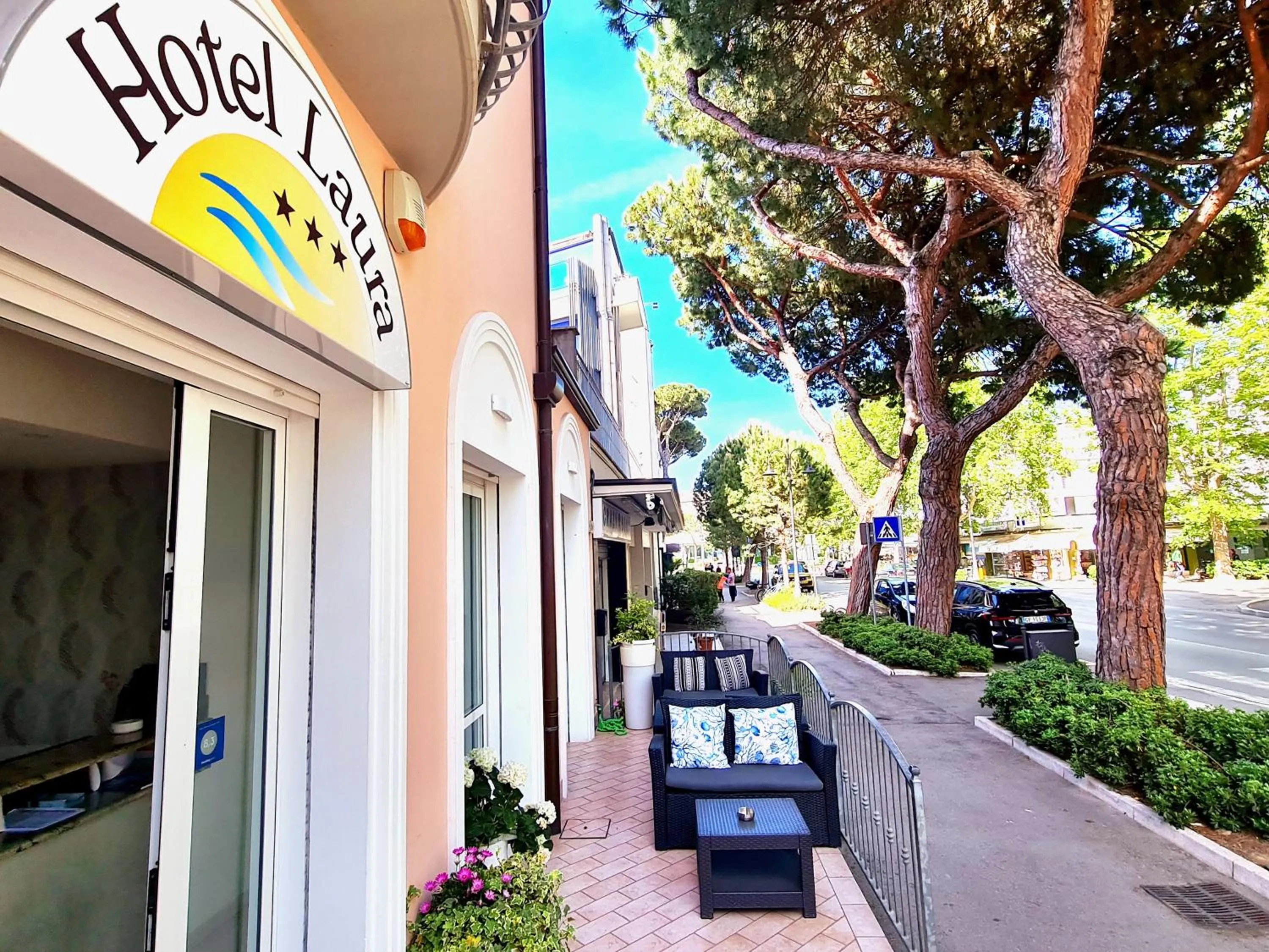 Property building in Hotel Laura