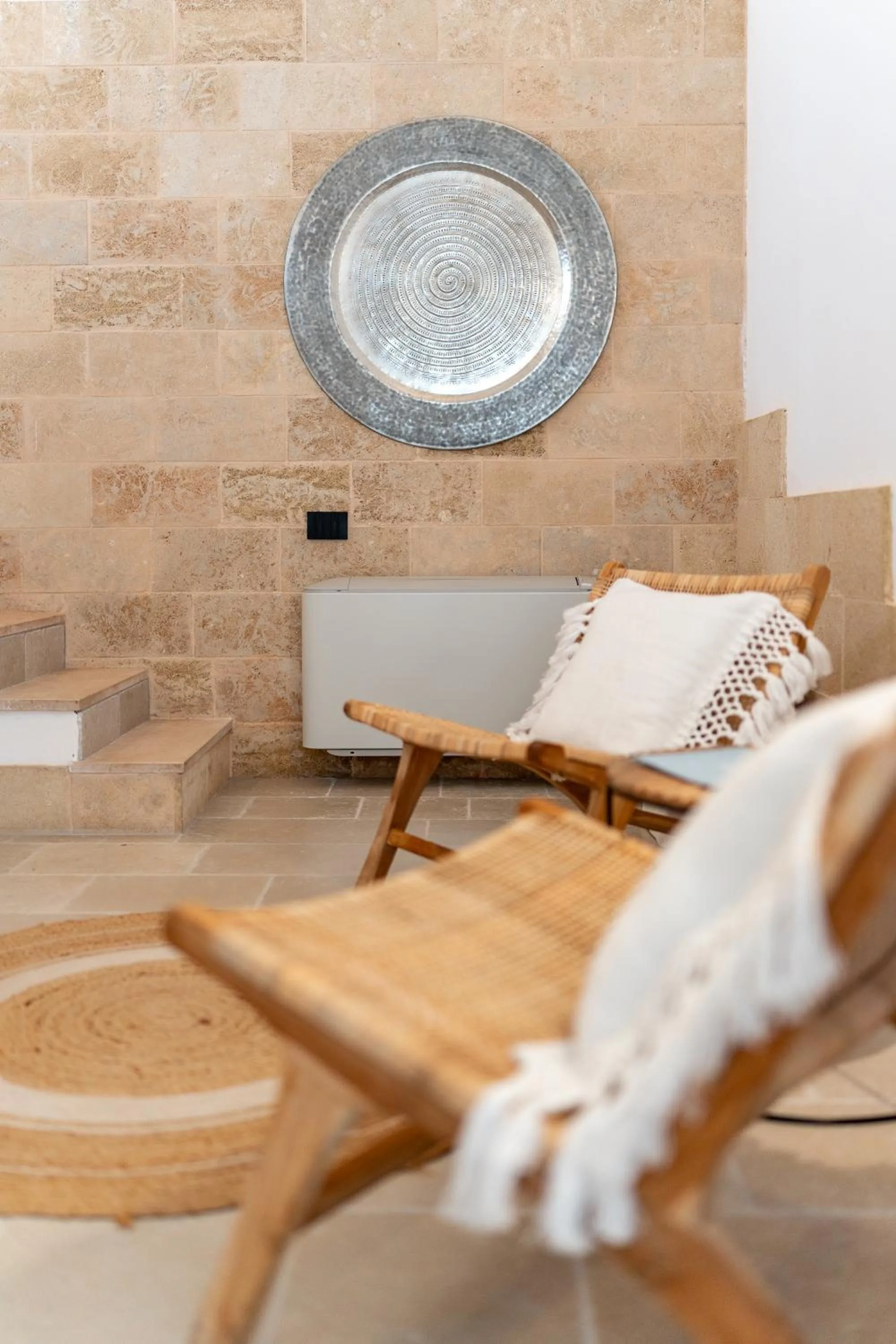 Decorative detail in Masseria dei Monaci