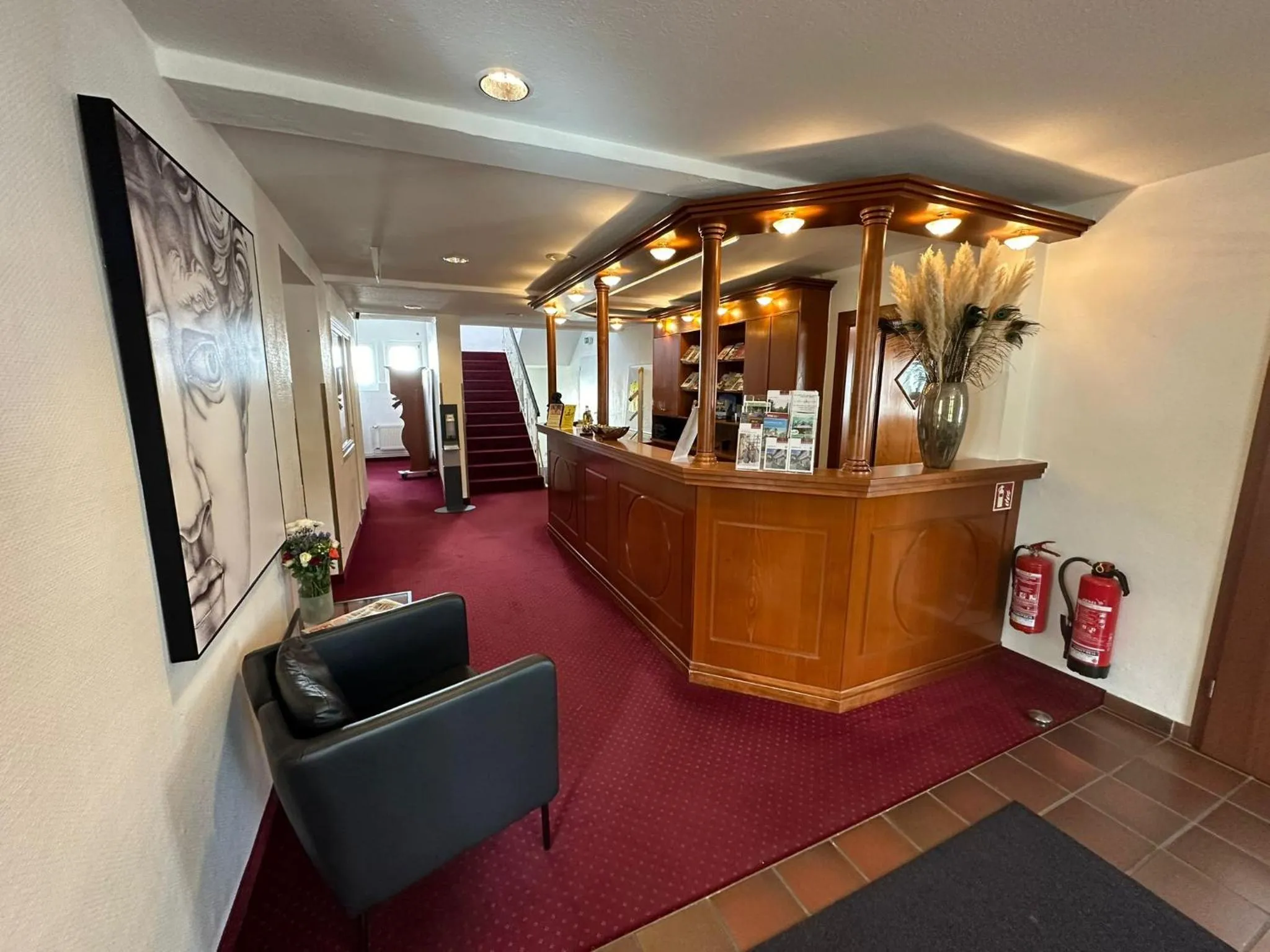 Lobby or reception in Ilsenburger Hof