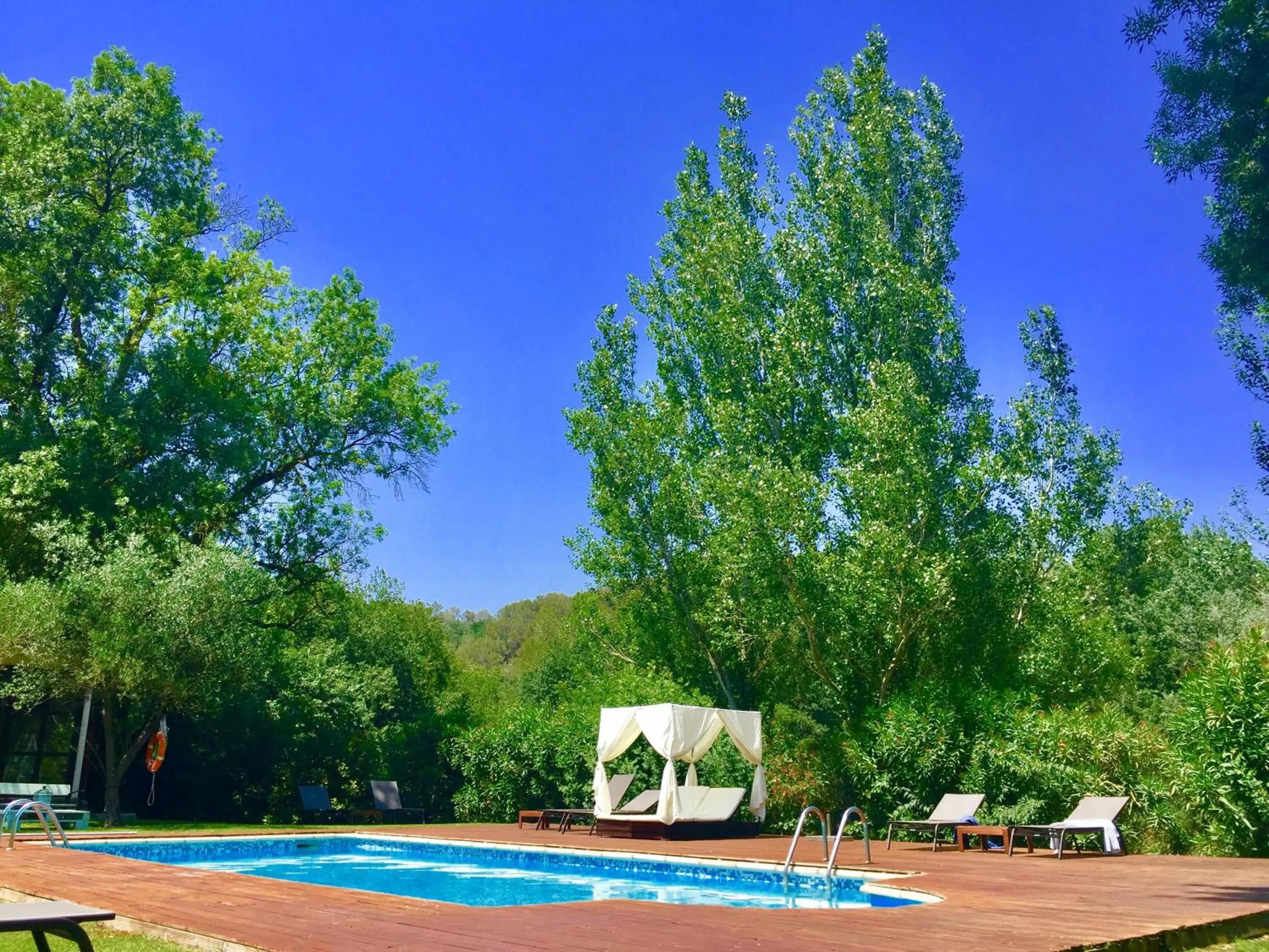 Swimming pool in Hotel Masia La Palma