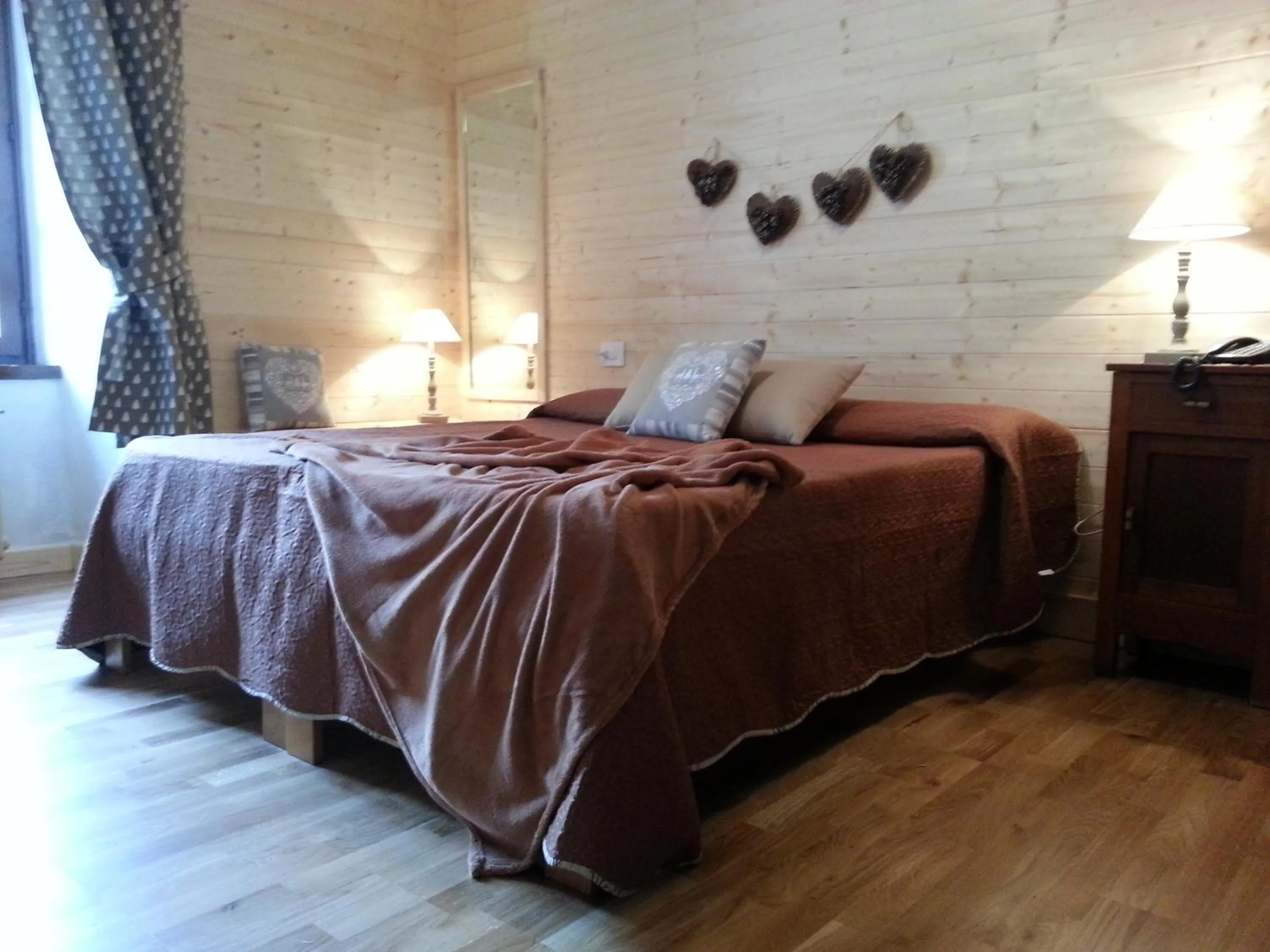 Bedroom, Bed in Hotel Pedretti