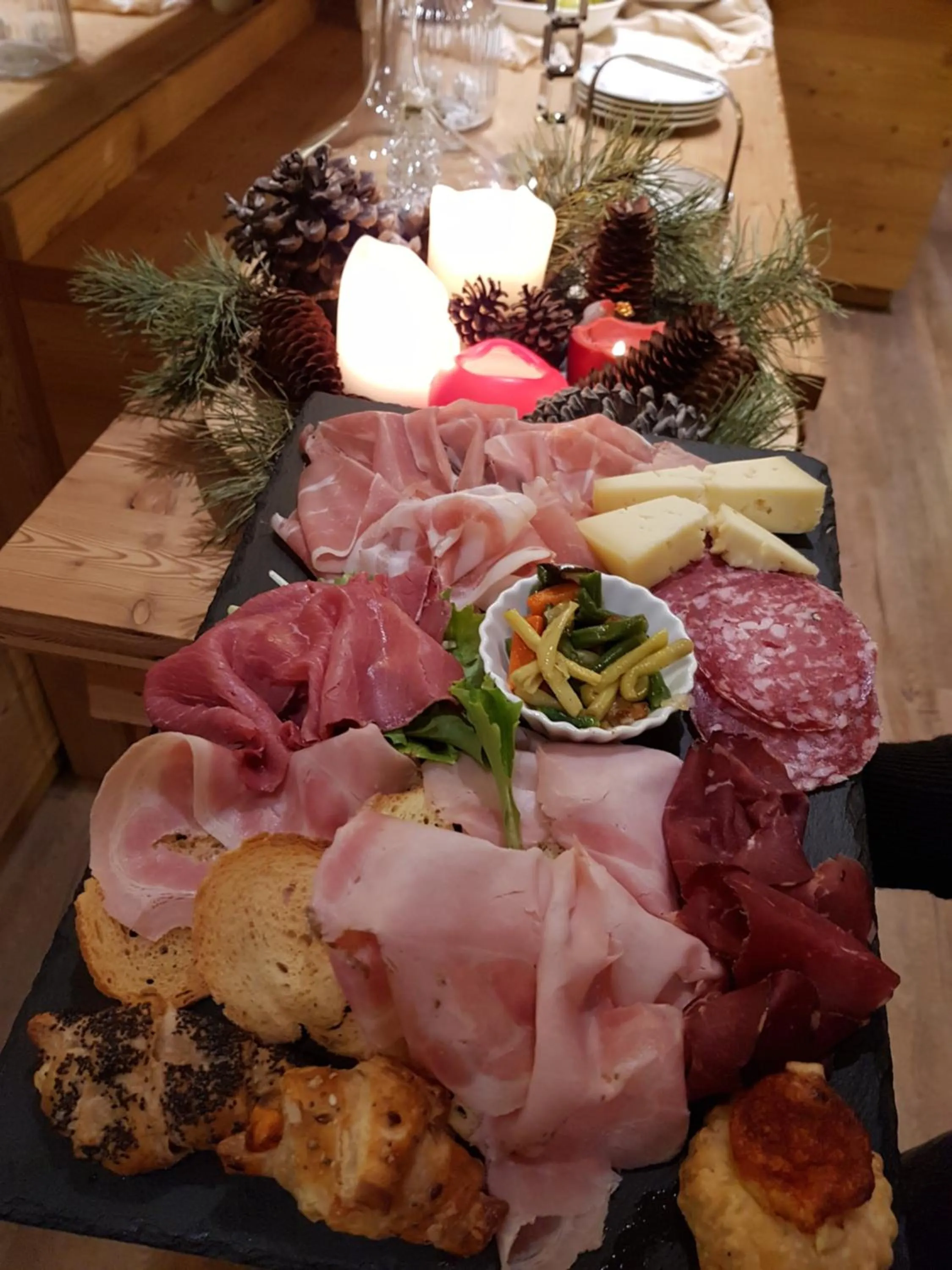 Food close-up in Hotel Pedretti