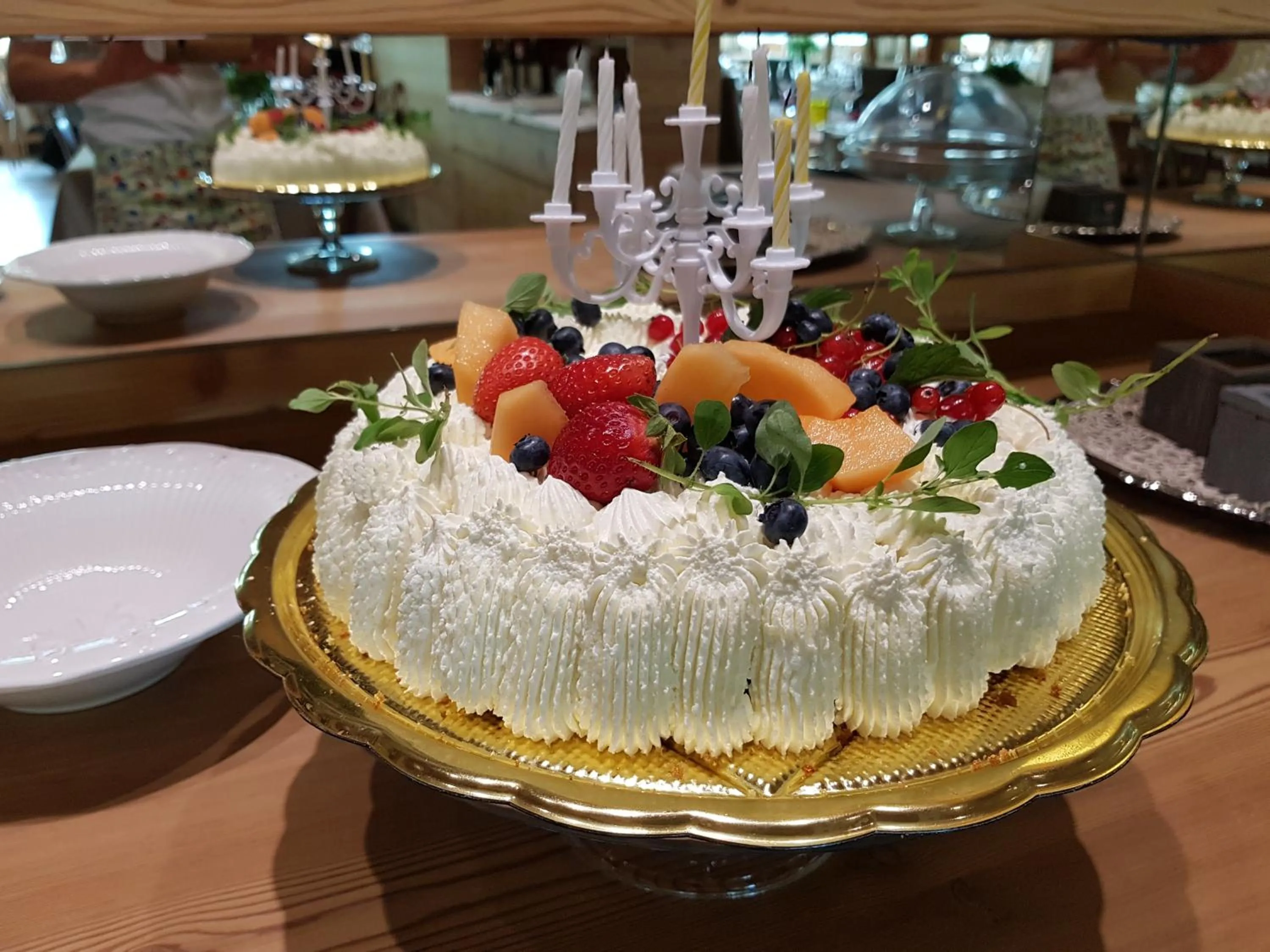 Food and drinks in Hotel Pedretti