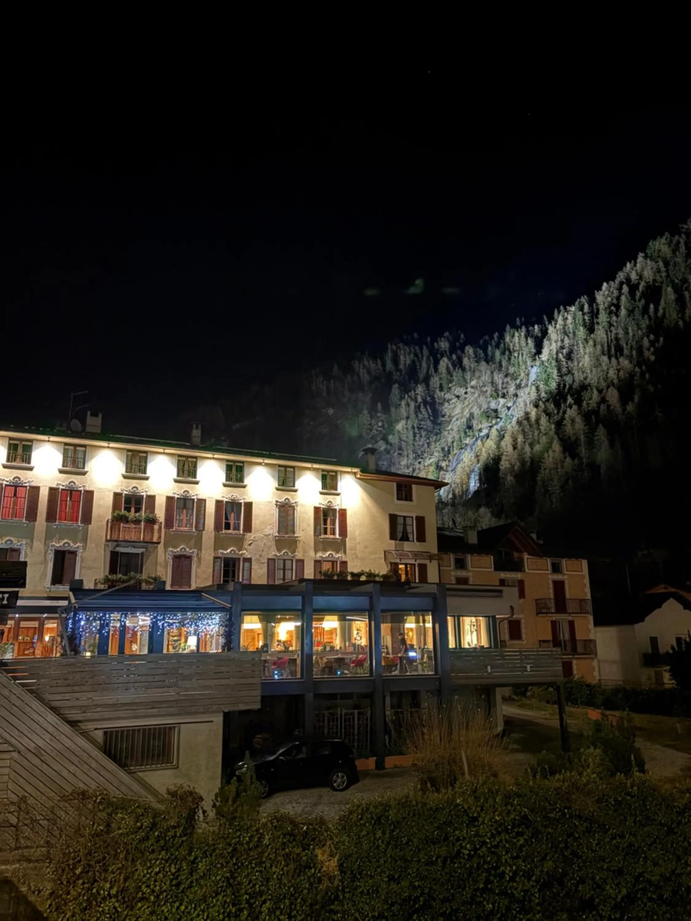 Property building in Hotel Pedretti