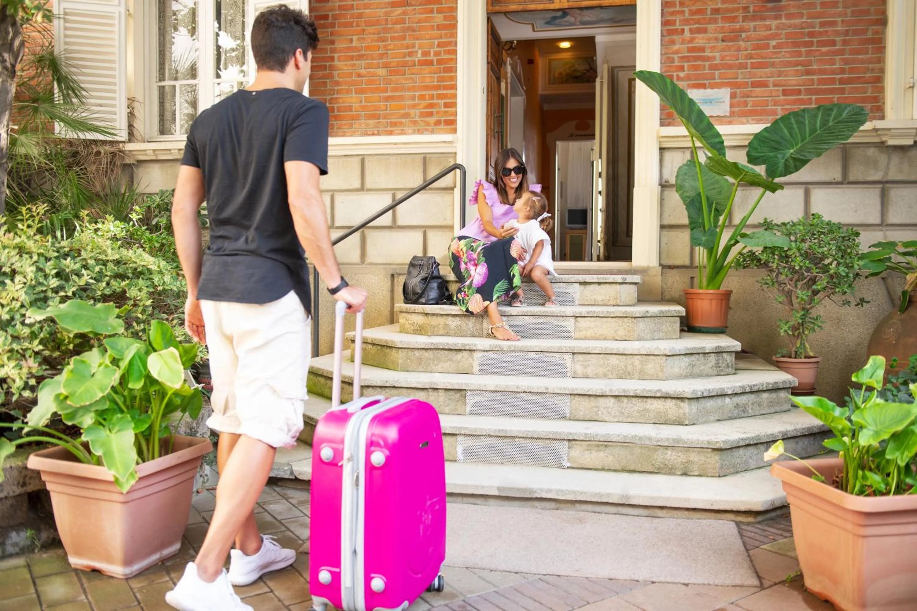 Facade/entrance in Hotel Orizzonte
