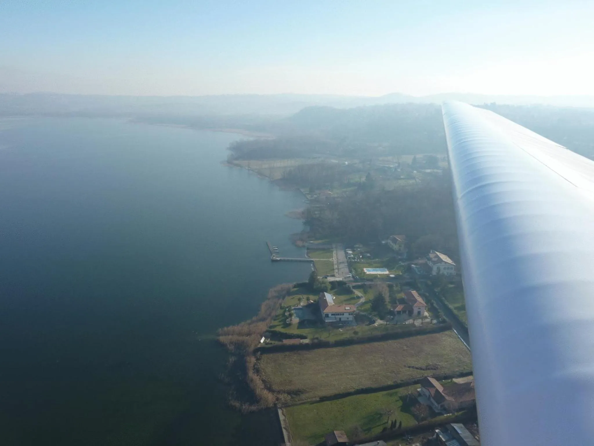 Bird's eye view in Villa Baroni