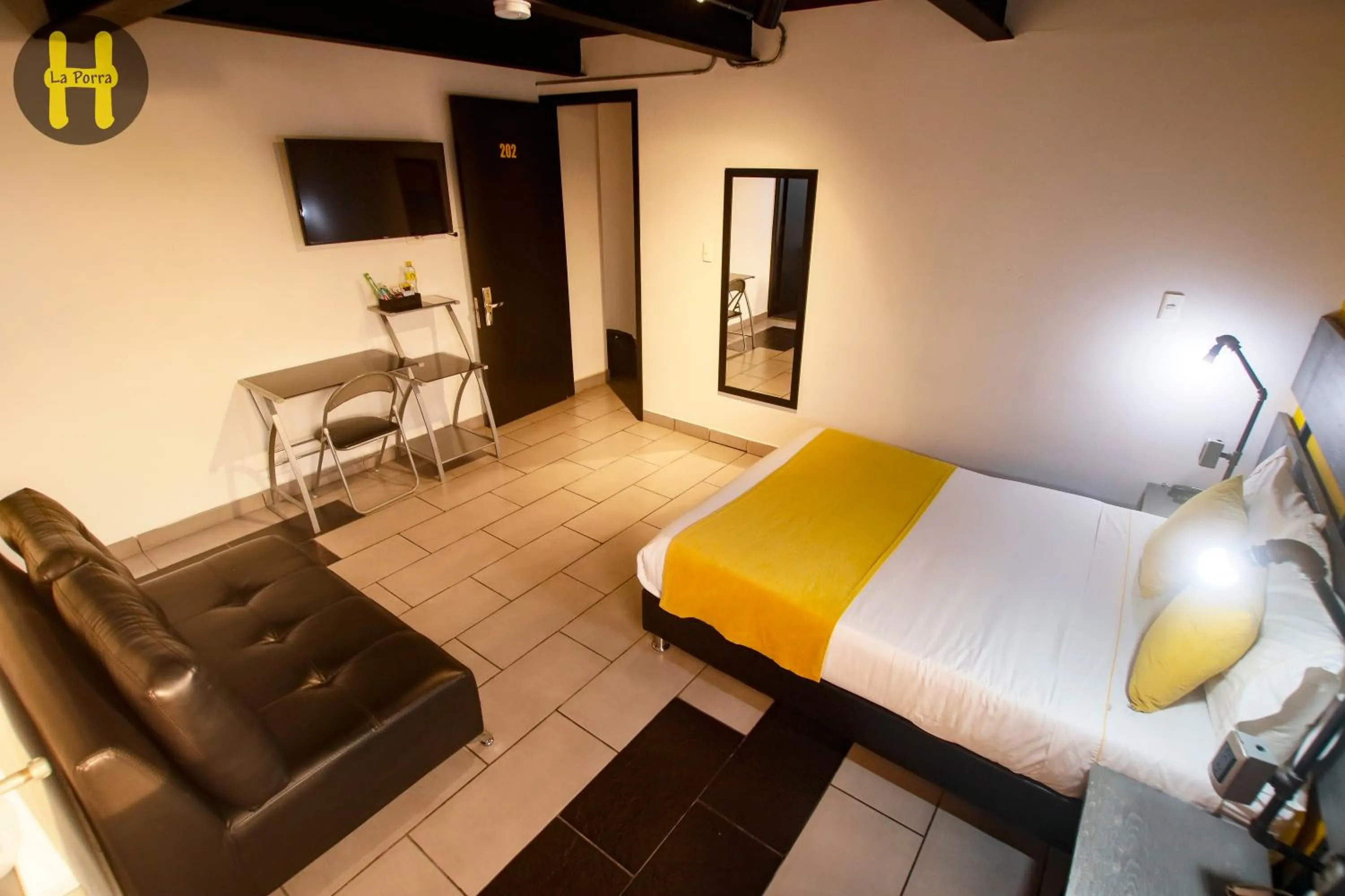 Seating area in HOTEl LA PORRA