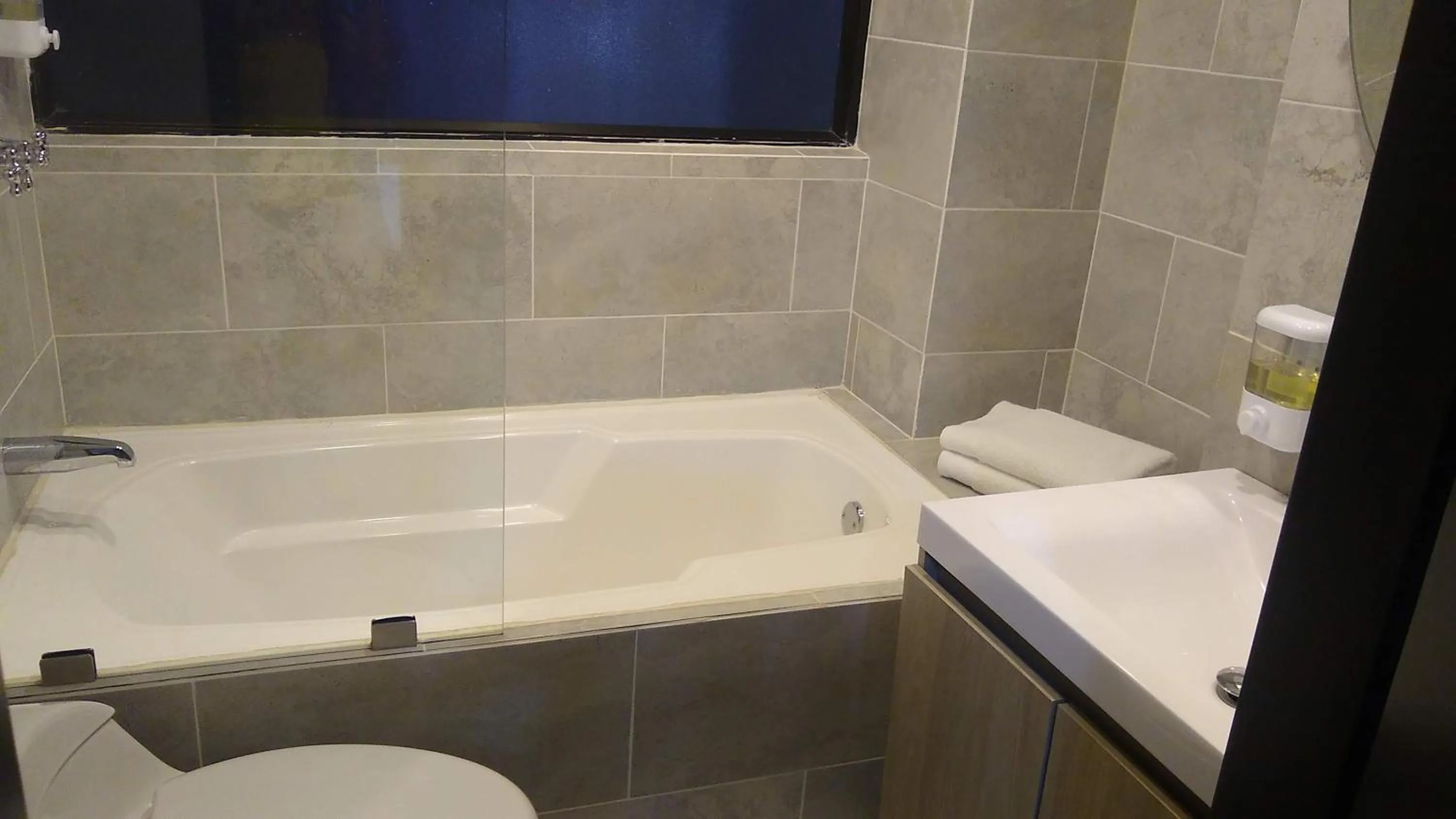 Bathroom in HOTEl LA PORRA