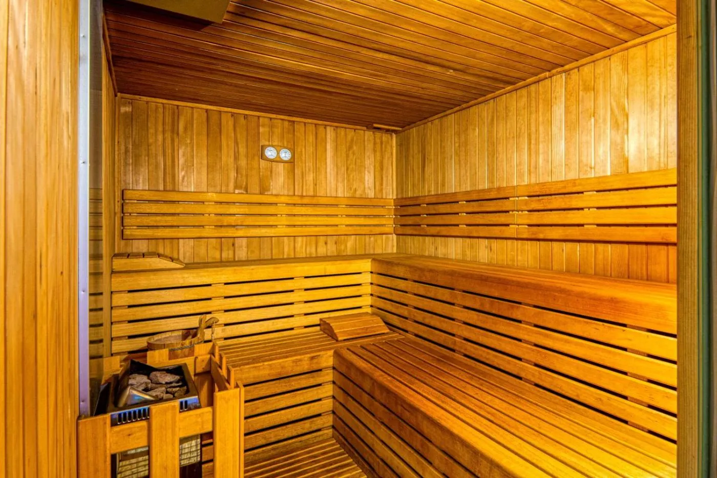 Sauna in Hotel Le Torri
