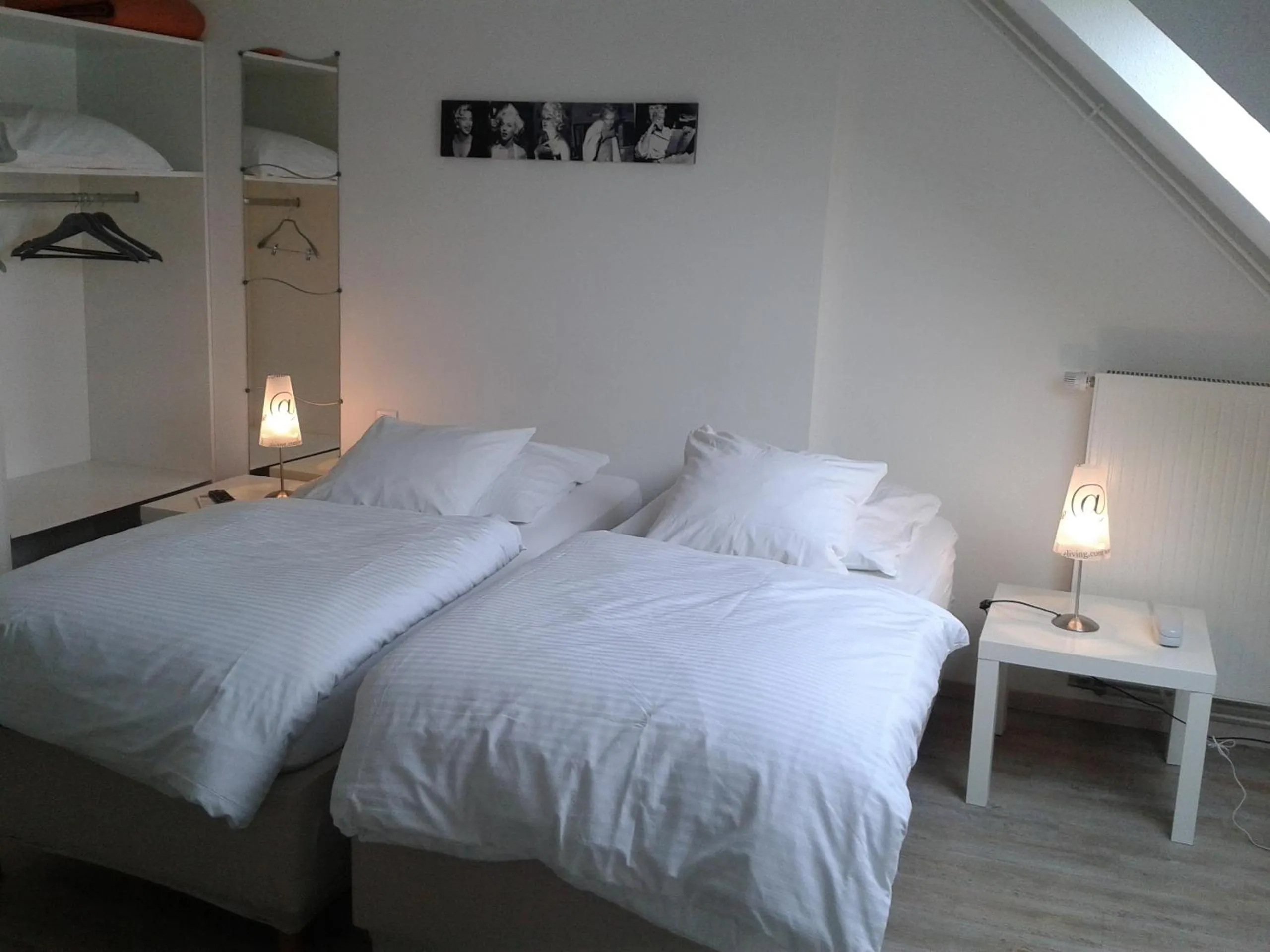 Bed in Hôtel Des Bois