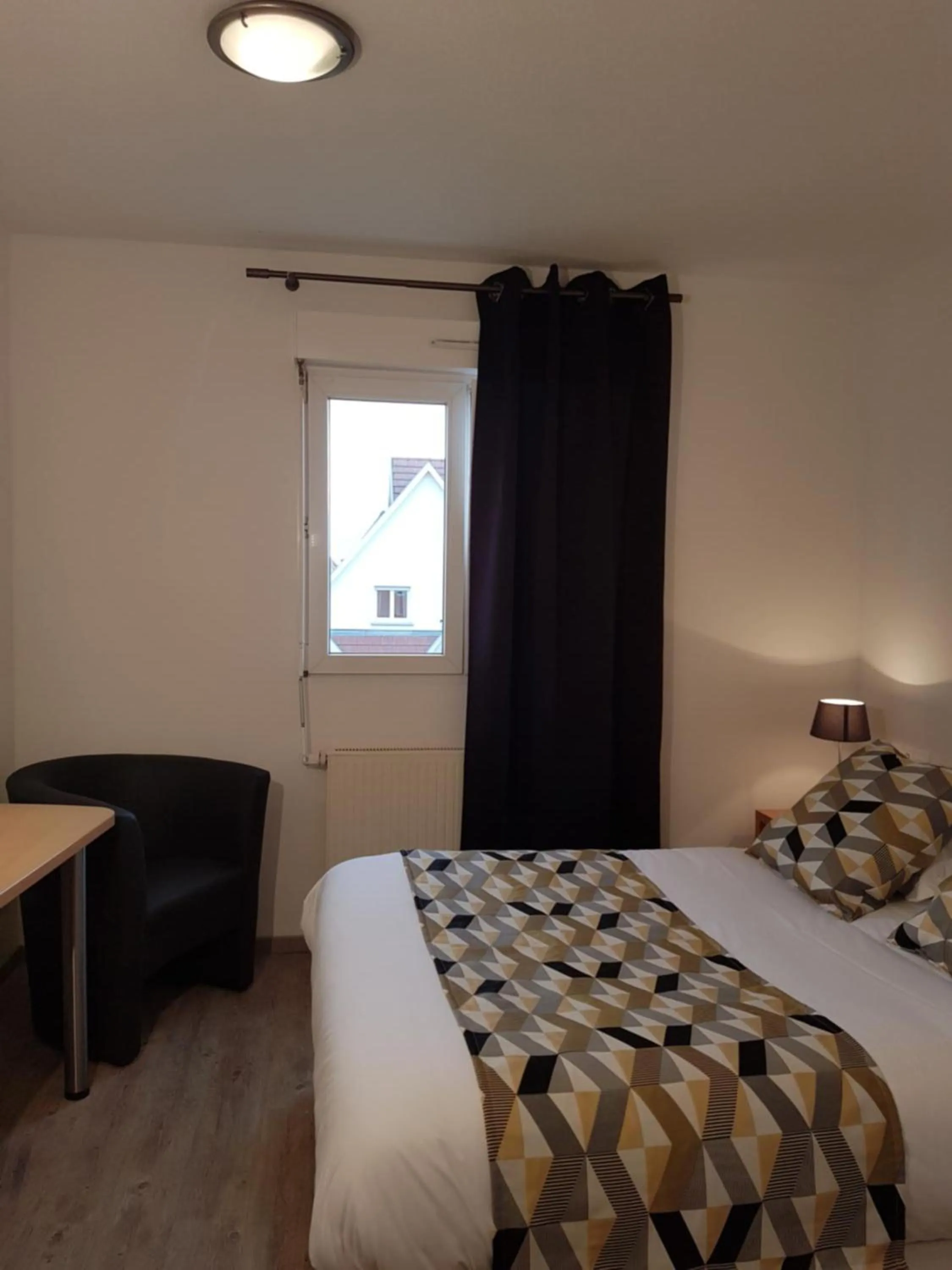 Bed in Hôtel Des Bois