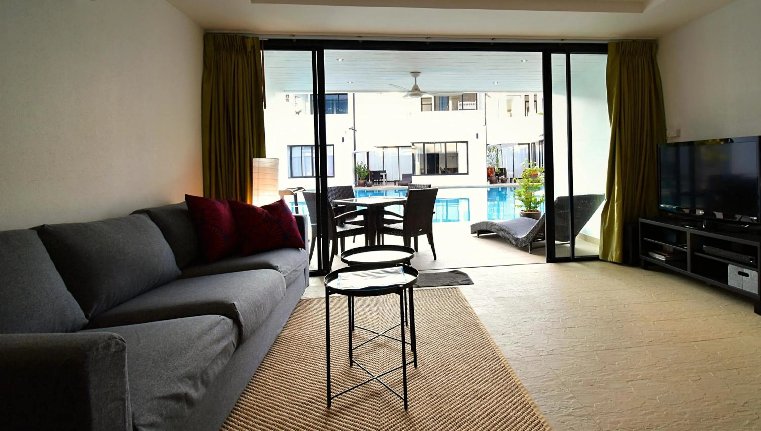 Living room in Sai Naam Lanta Residence SHA Plus