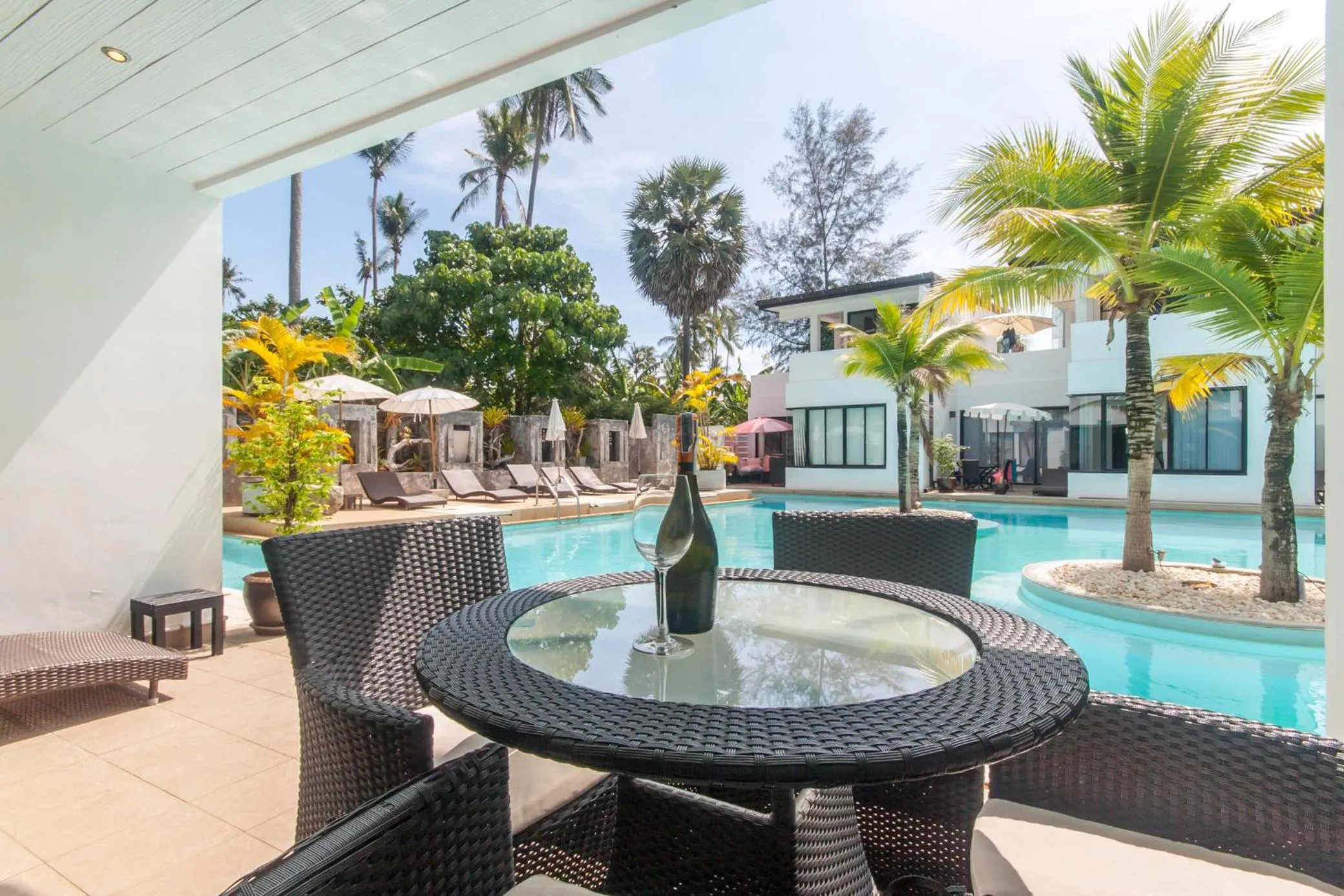 Patio in Sai Naam Lanta Residence SHA Plus