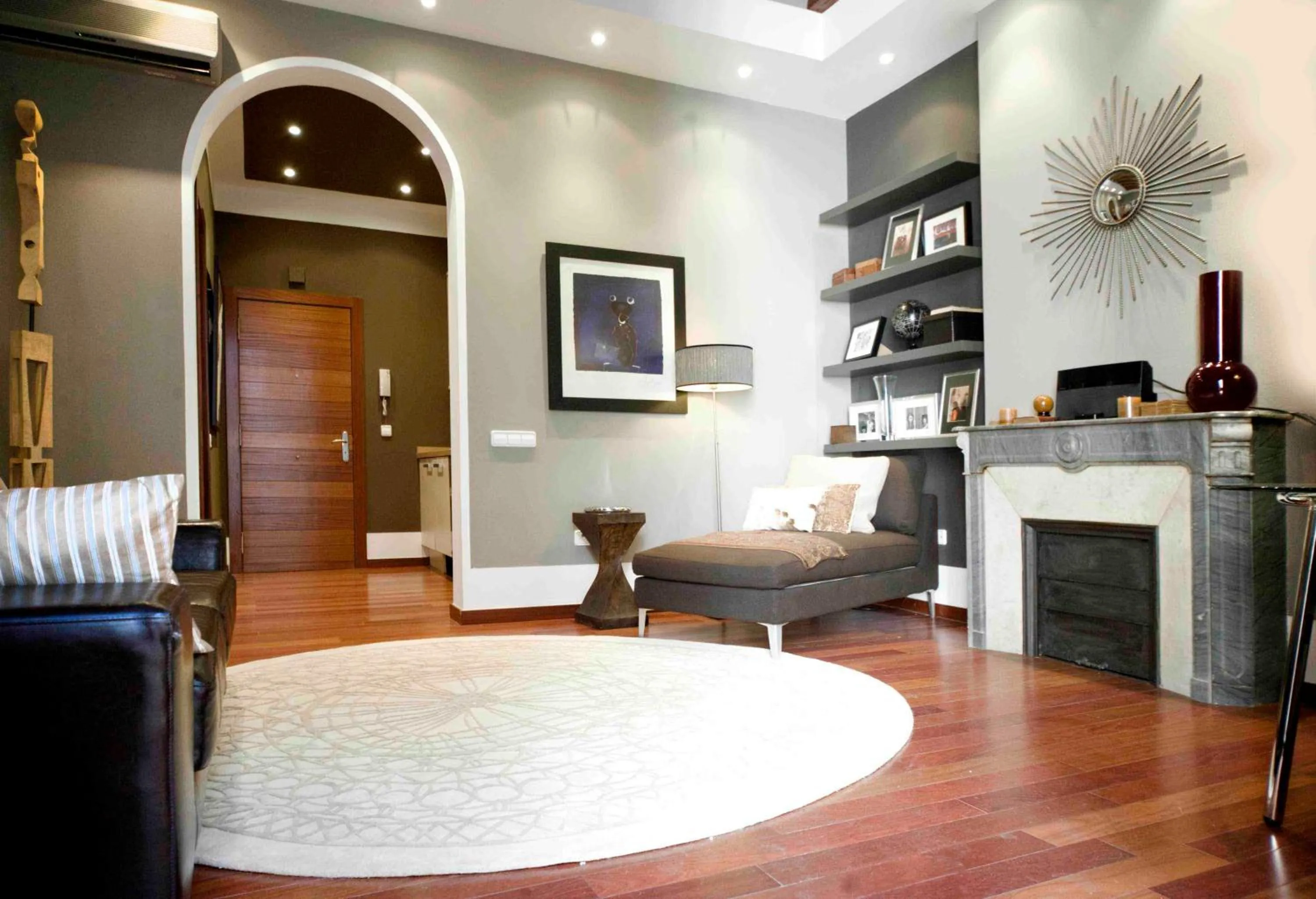 Living room in You Stylish City Center Apartments