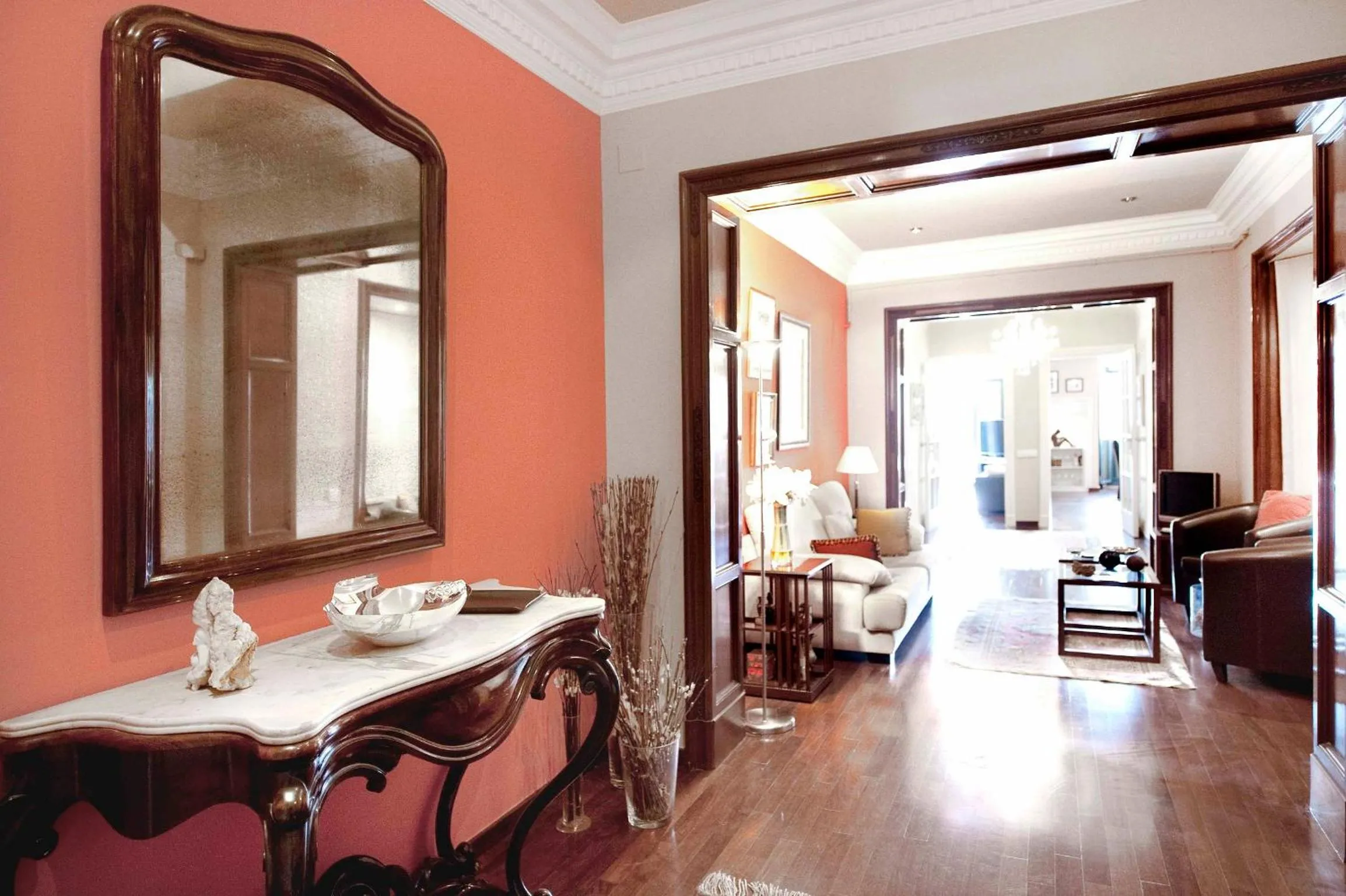 Living room in You Stylish City Center Apartments