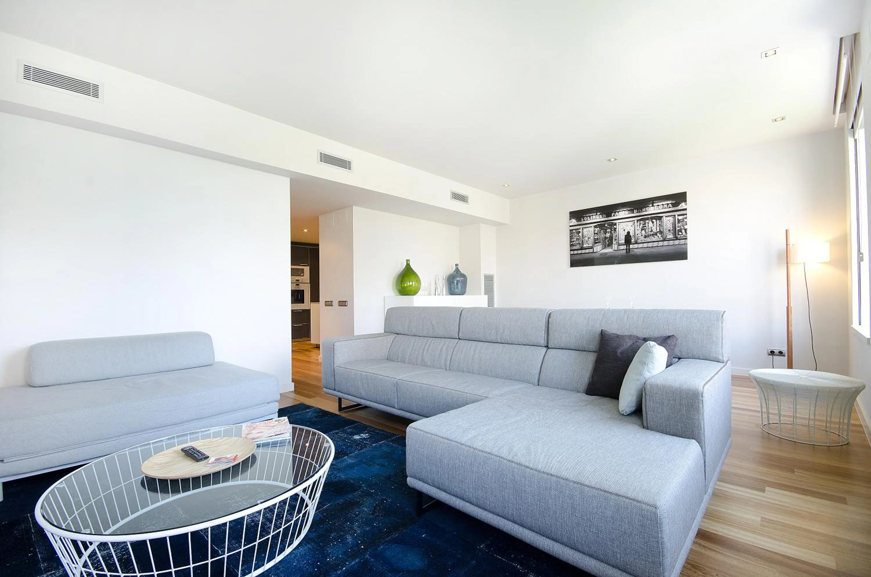 Living room in You Stylish City Center Apartments