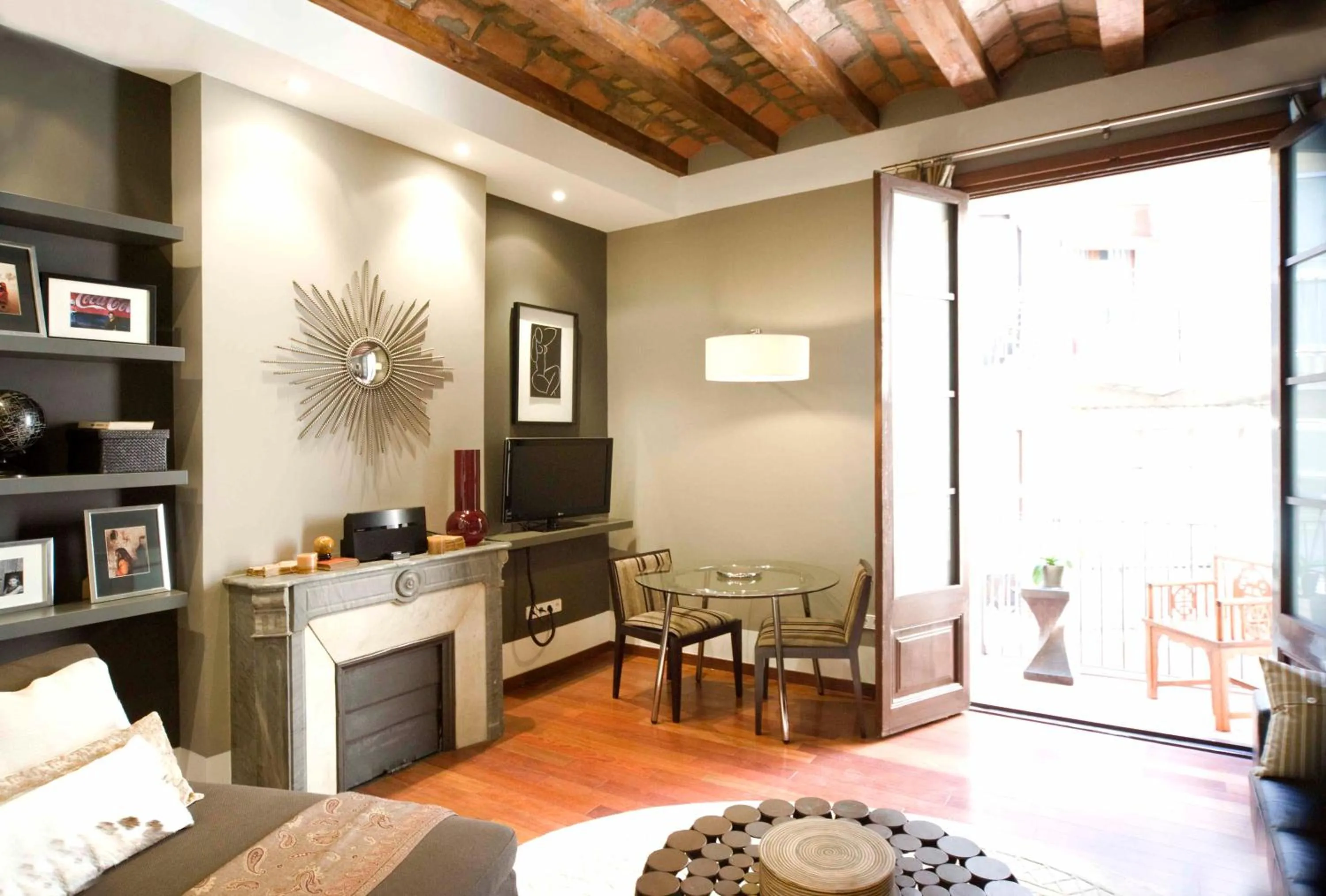 Living room in You Stylish City Center Apartments