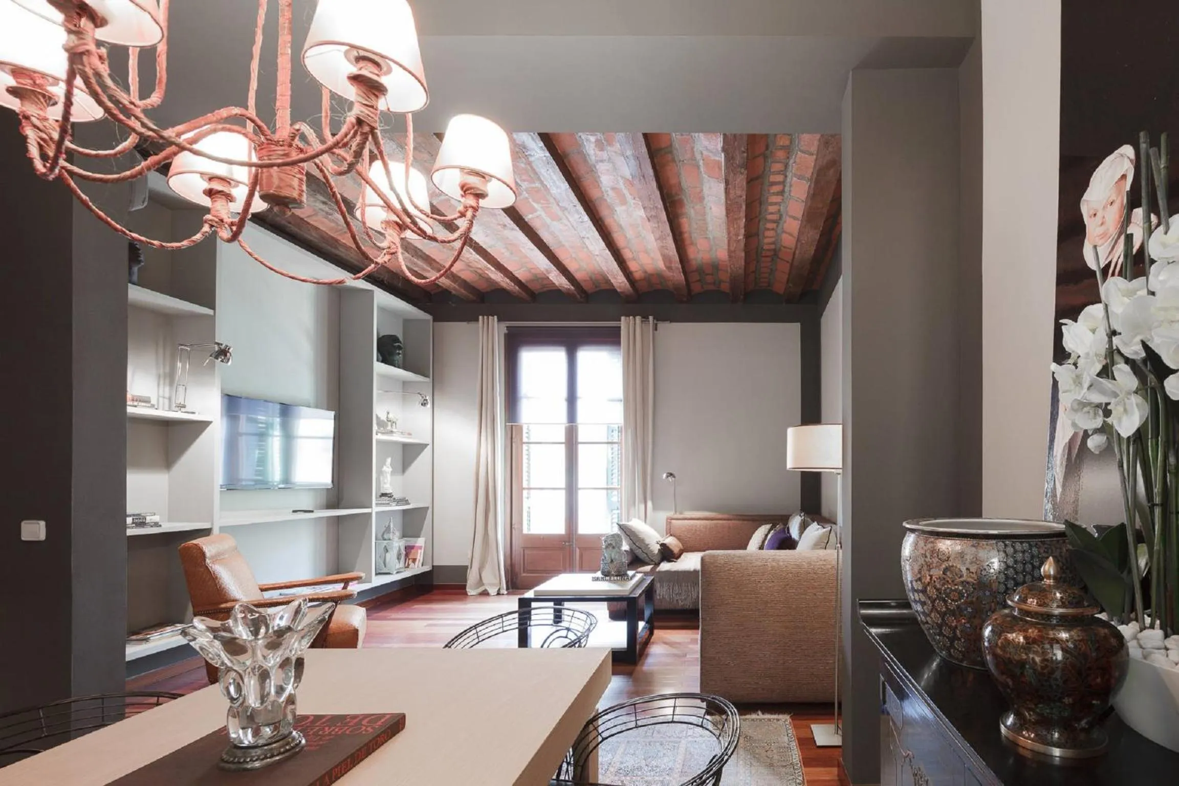 Living room in You Stylish City Center Apartments