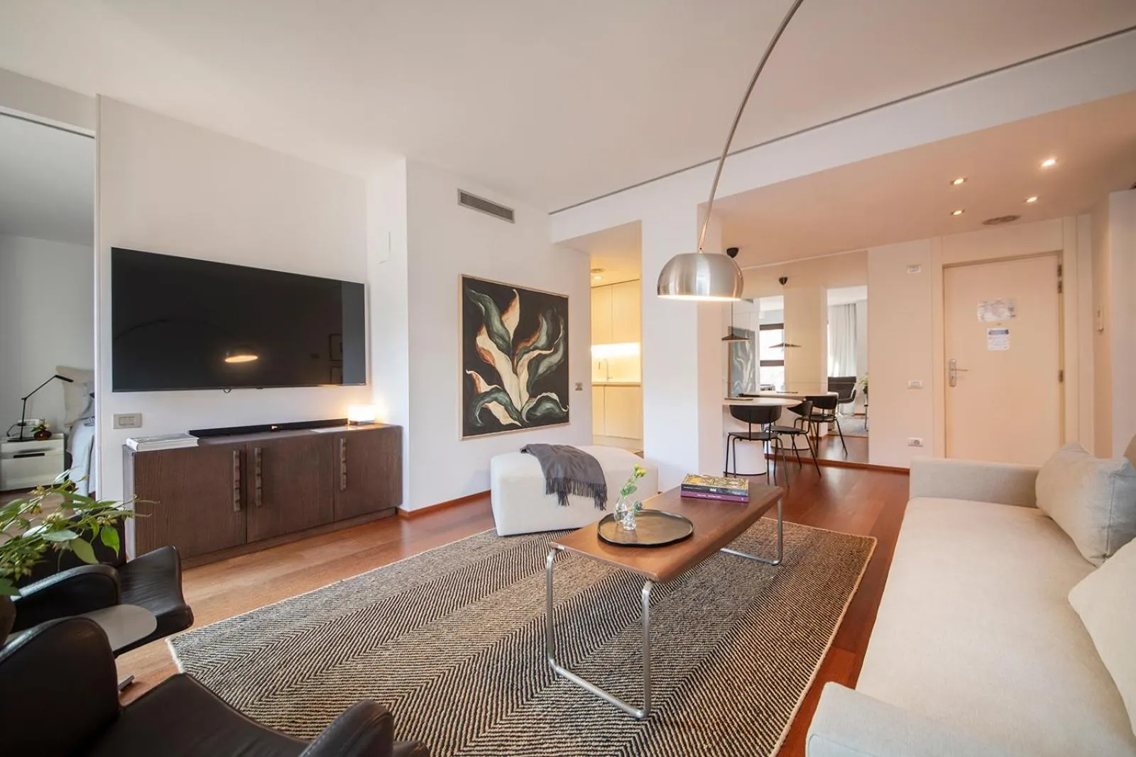 Living room in You Stylish City Center Apartments