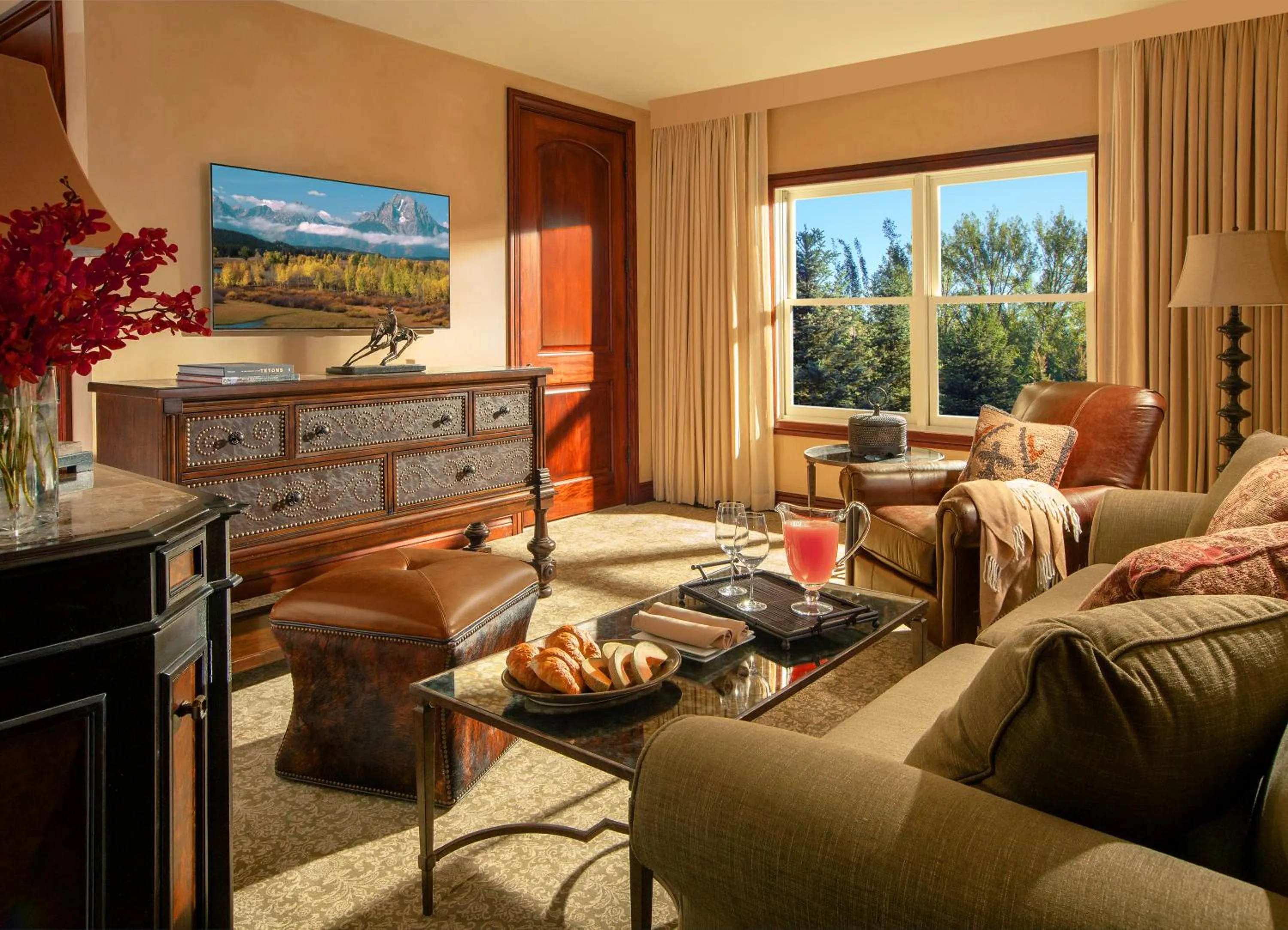 TV and multimedia in Rustic Inn Creekside