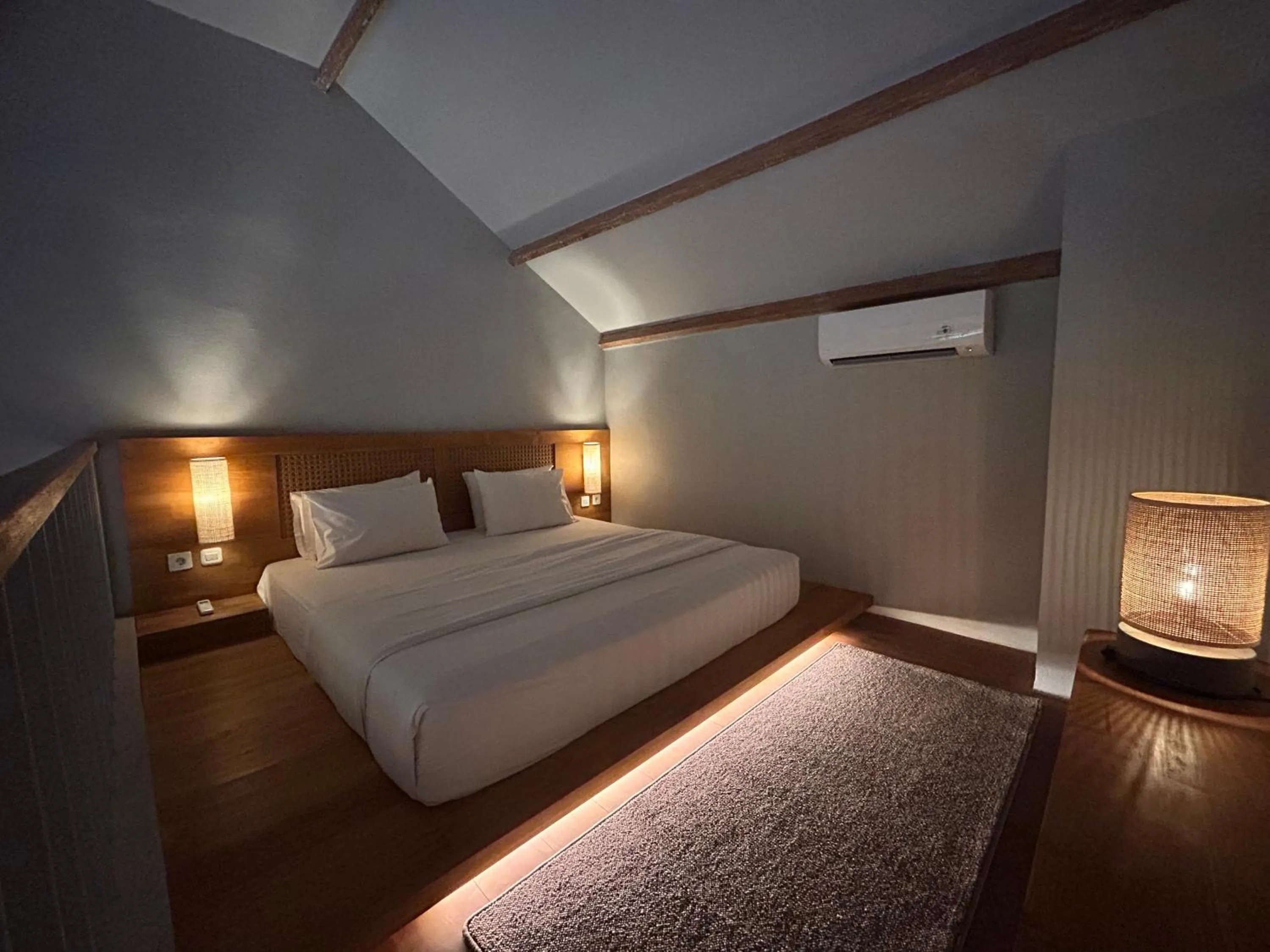 Bed in Umadewi Surf & Retreat