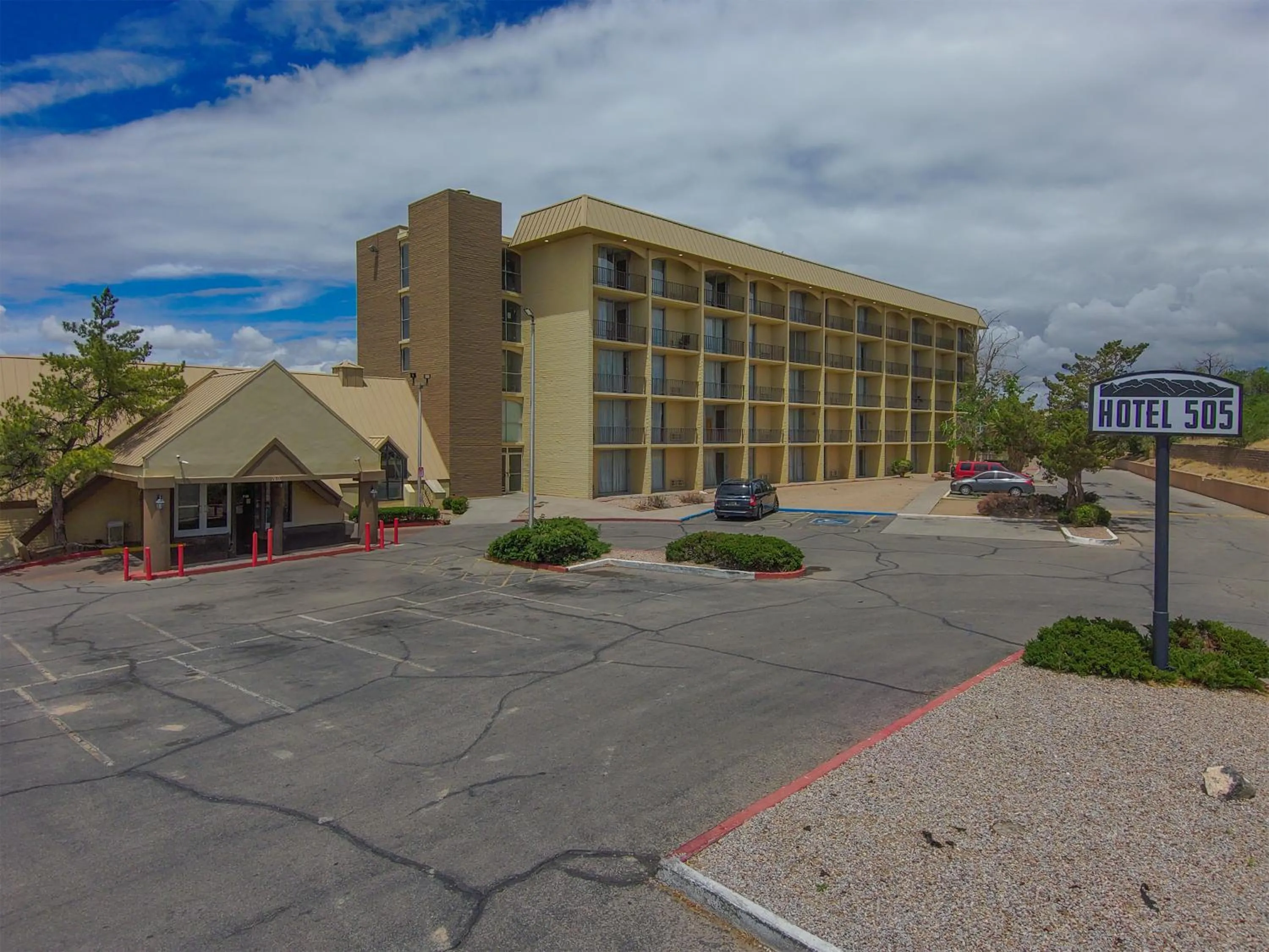 Property building in Hotel 505