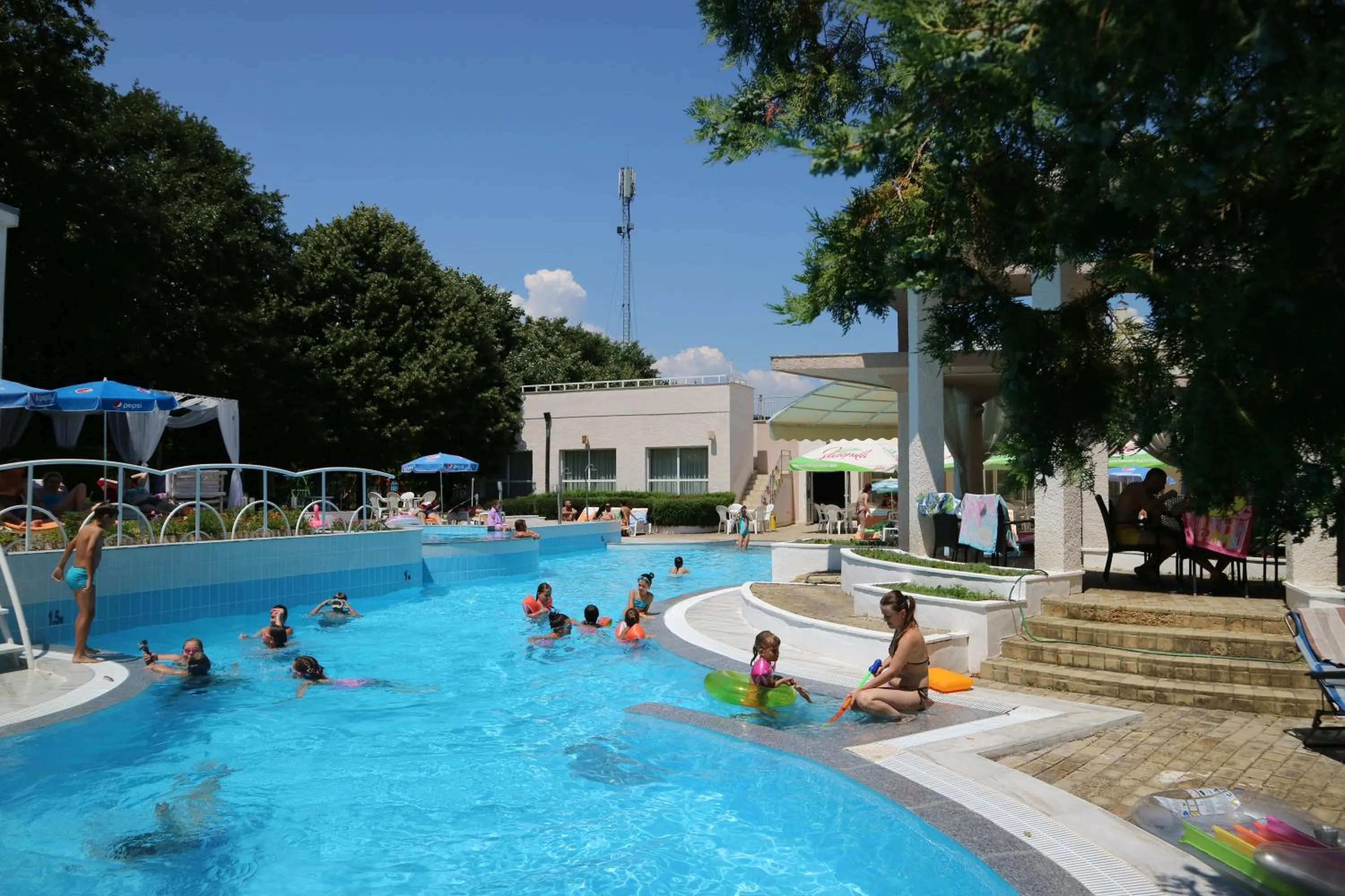 Summer in Park hotel Bellevue