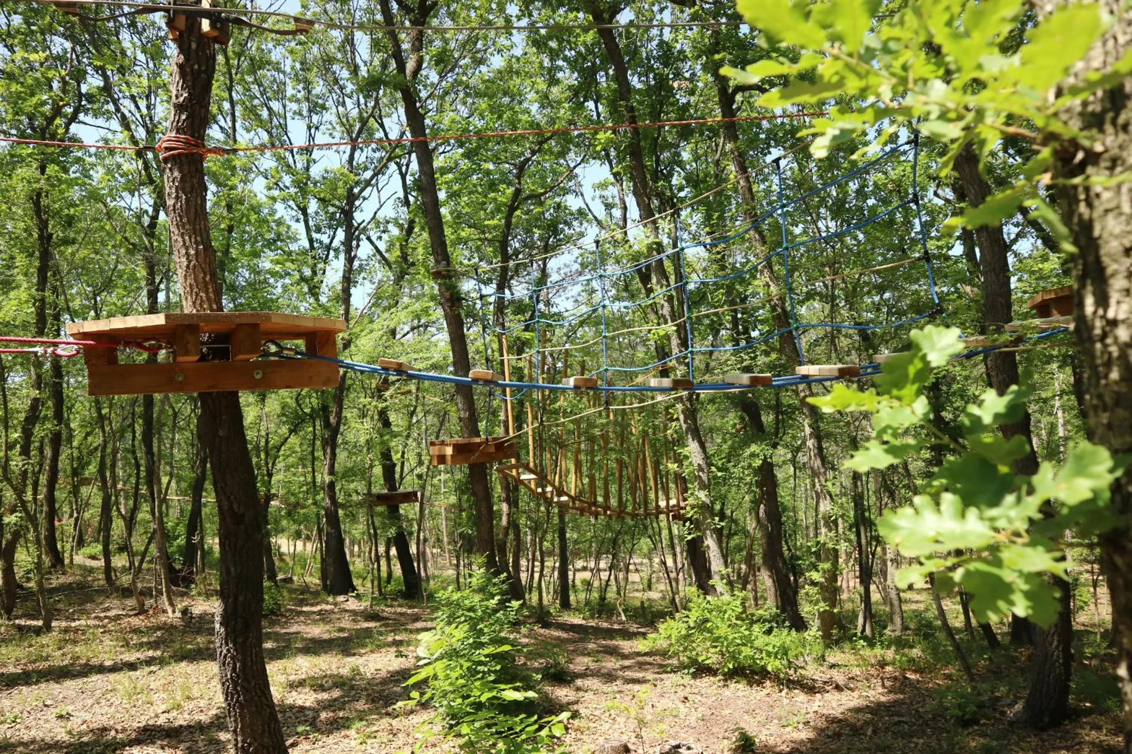 Children play ground in Park hotel Bellevue