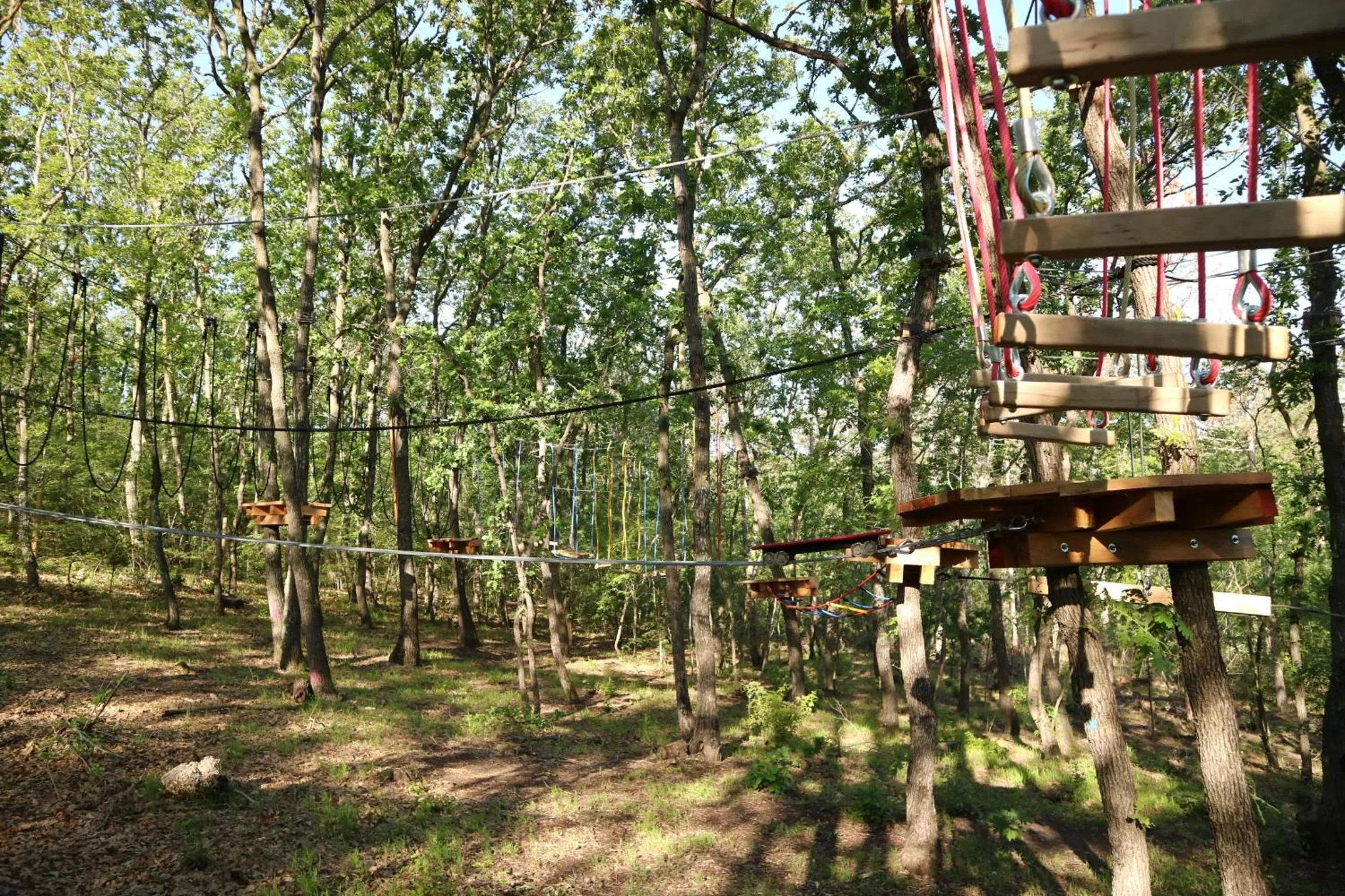 Children play ground in Park hotel Bellevue