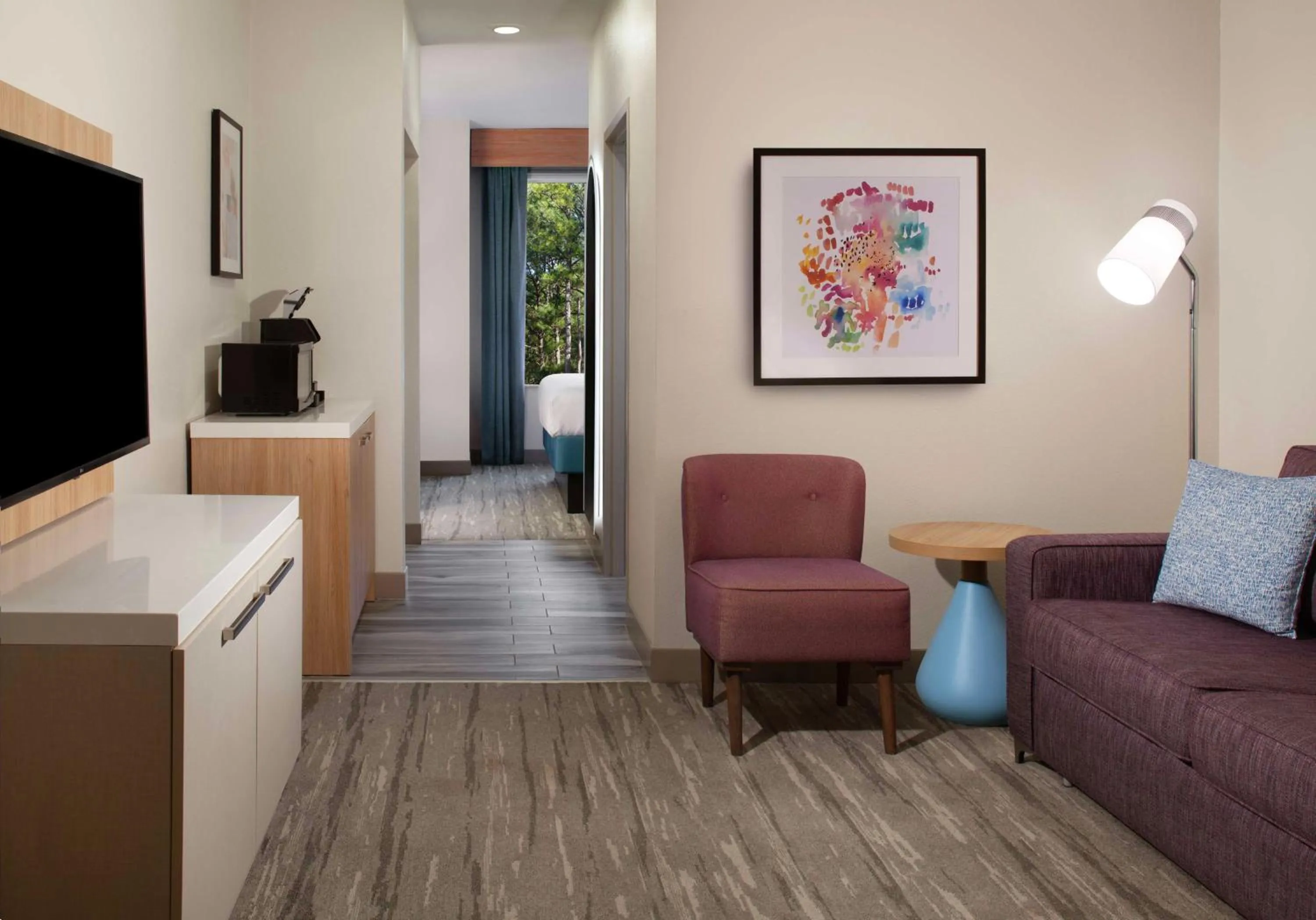 Living room in Hilton Garden Inn Shreveport