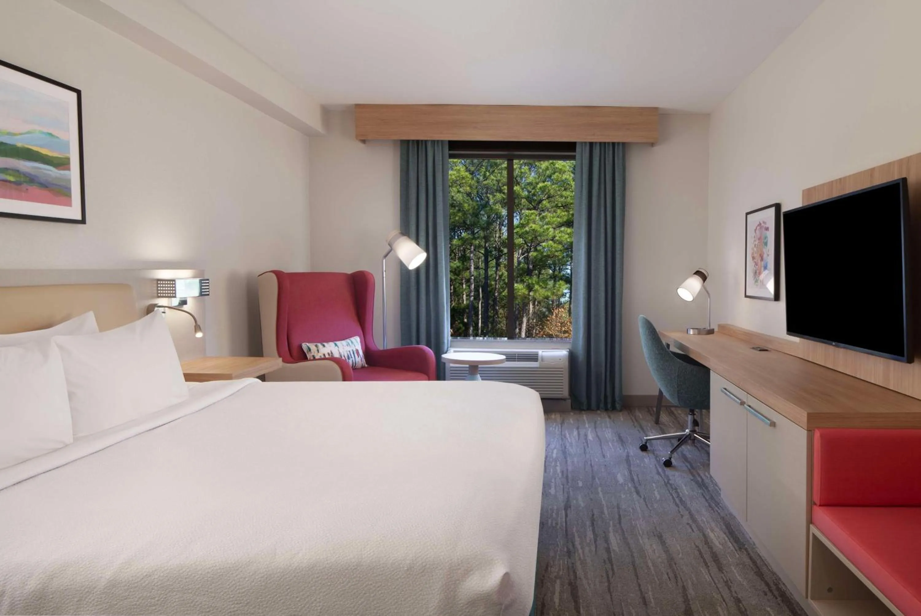 Bed in Hilton Garden Inn Shreveport