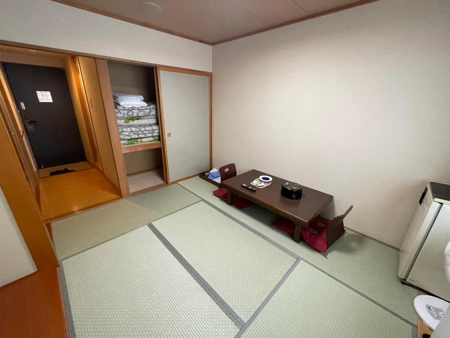 Bed in Kitaguni Grand Hotel