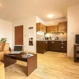 Living room in Prater Residence Aparthotel