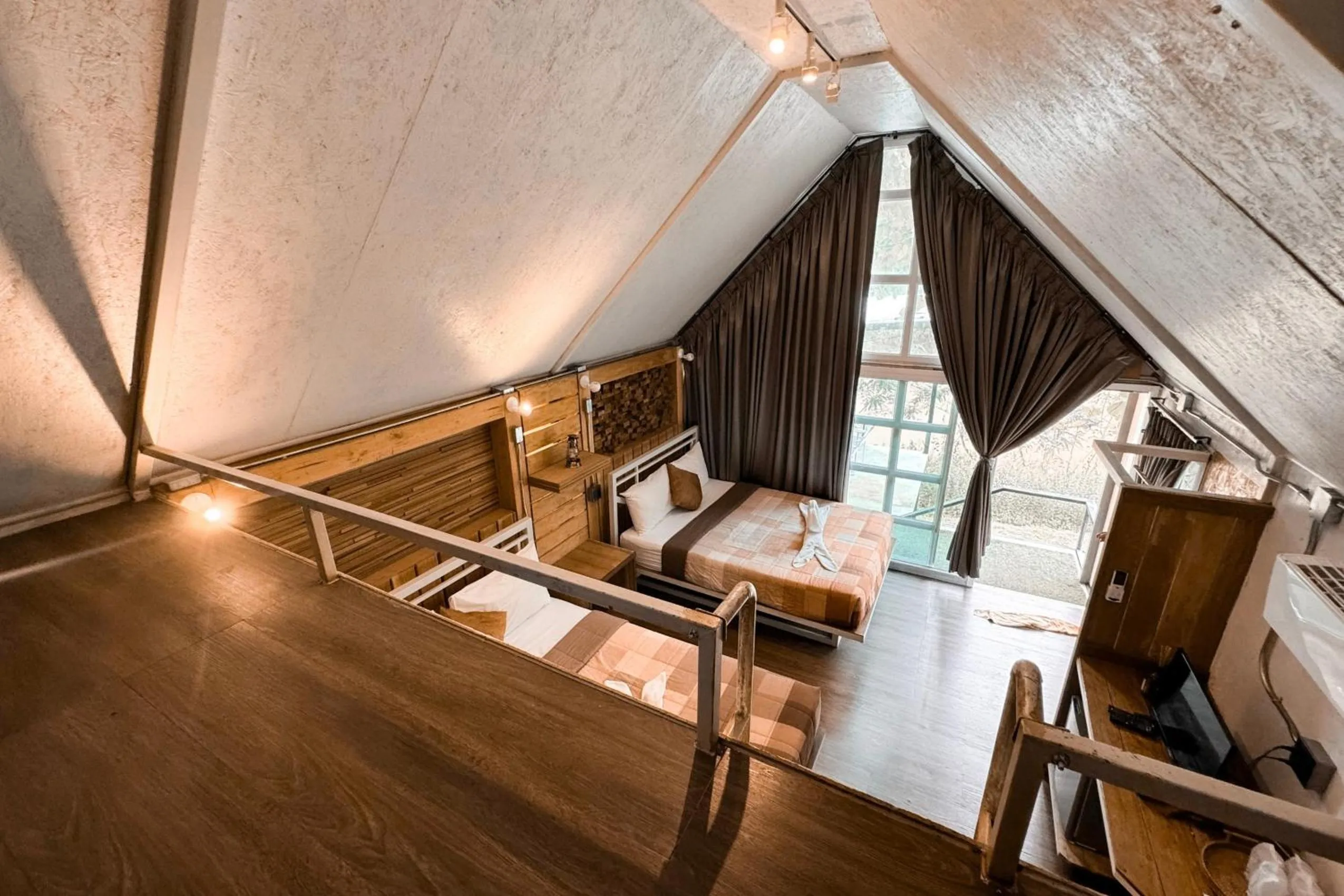 Bed in Chiewlan Camp and Resort