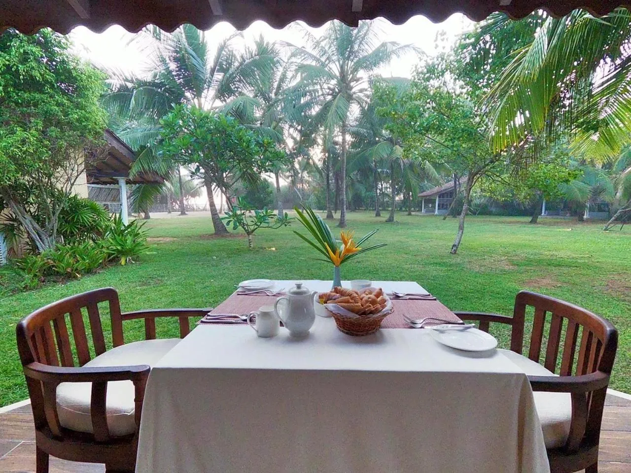 Seating area in The Villas, Wadduwa
