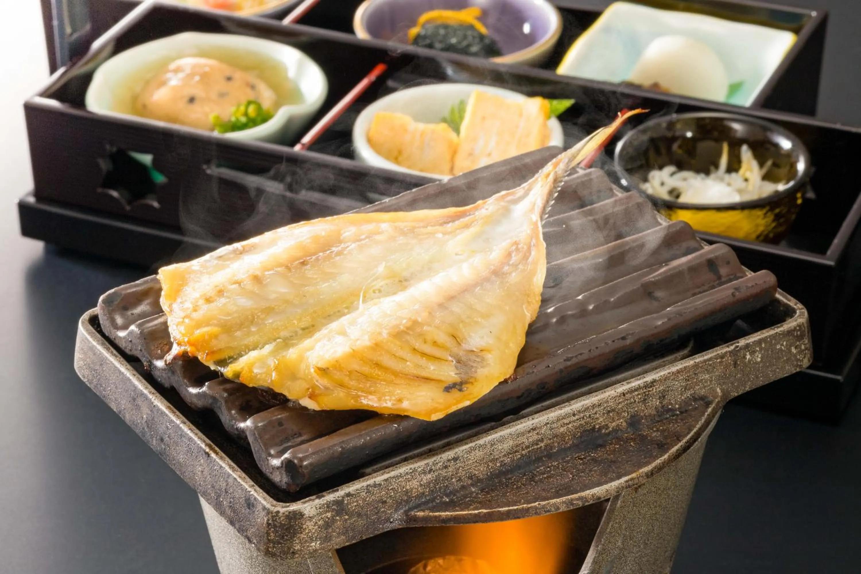 Food close-up in Gyokusenkaku