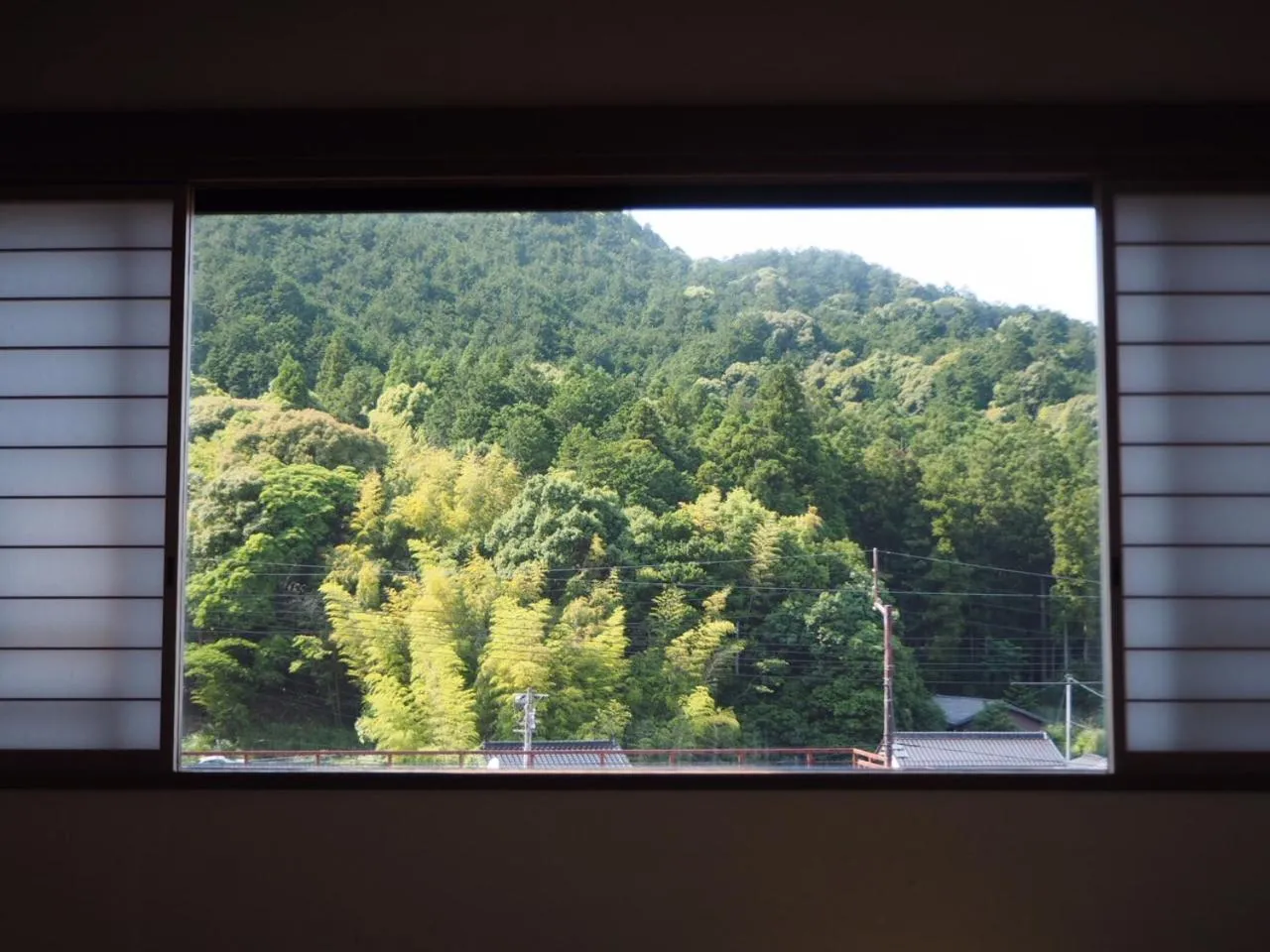 Mountain view in Gyokusenkaku
