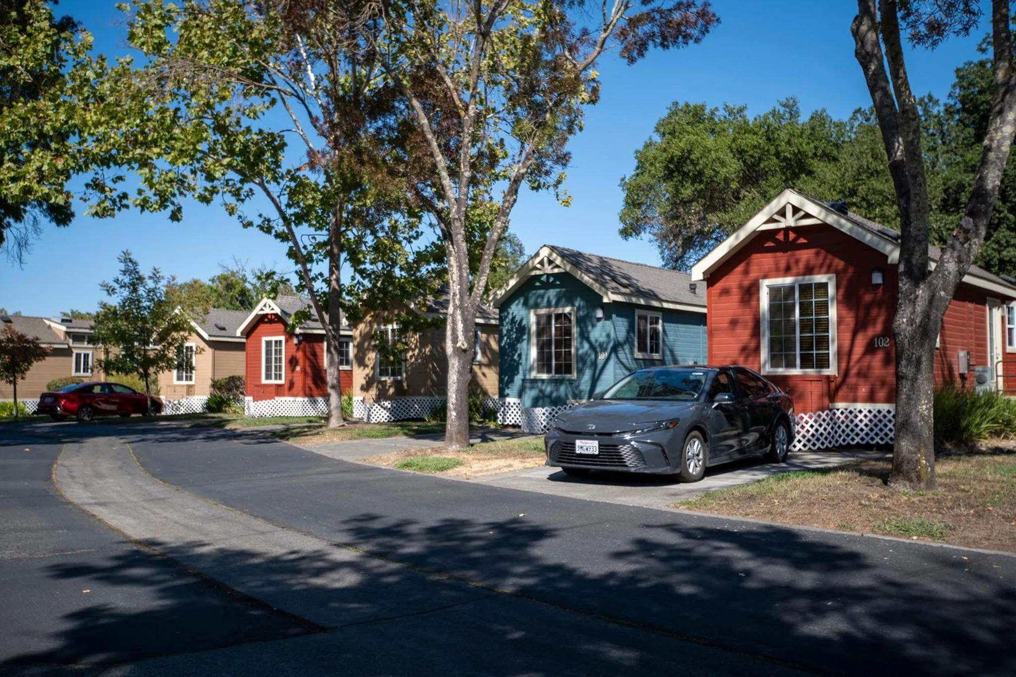 Property building in RiverPointe Napa Valley Resort