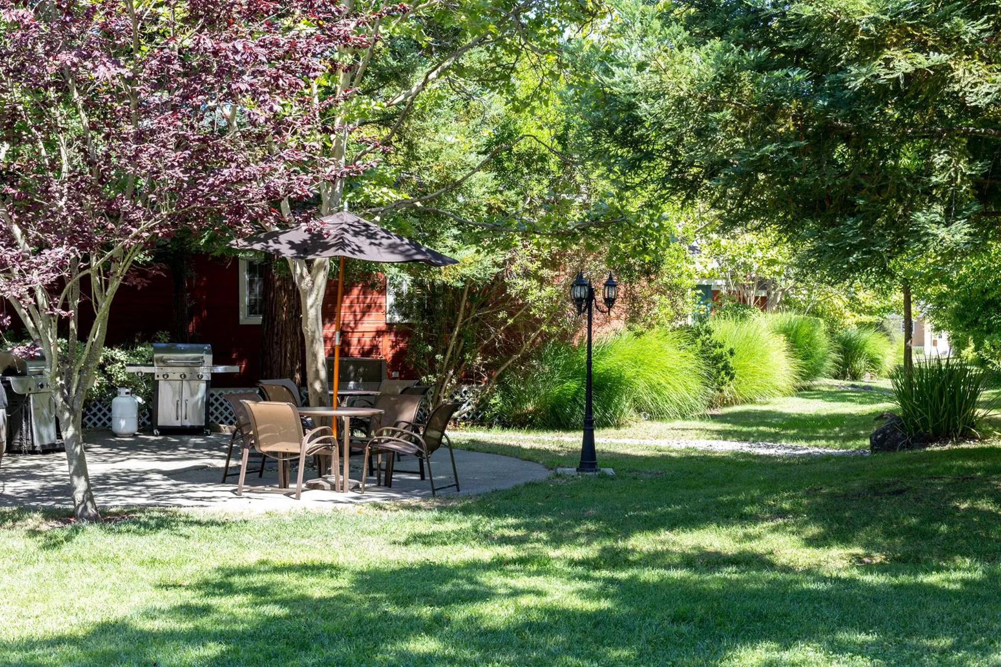 BBQ facilities in RiverPointe Napa Valley Resort