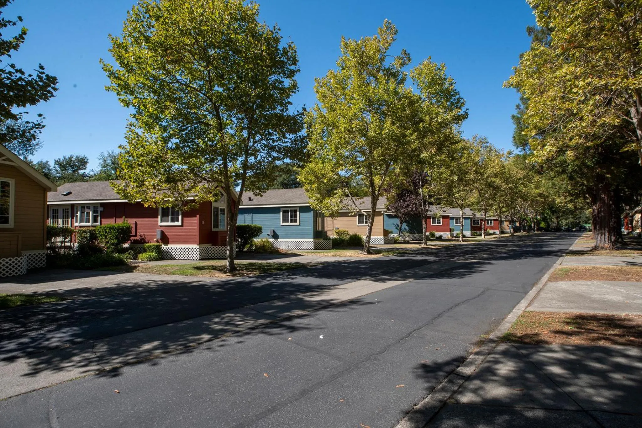 Street view in RiverPointe Napa Valley Resort