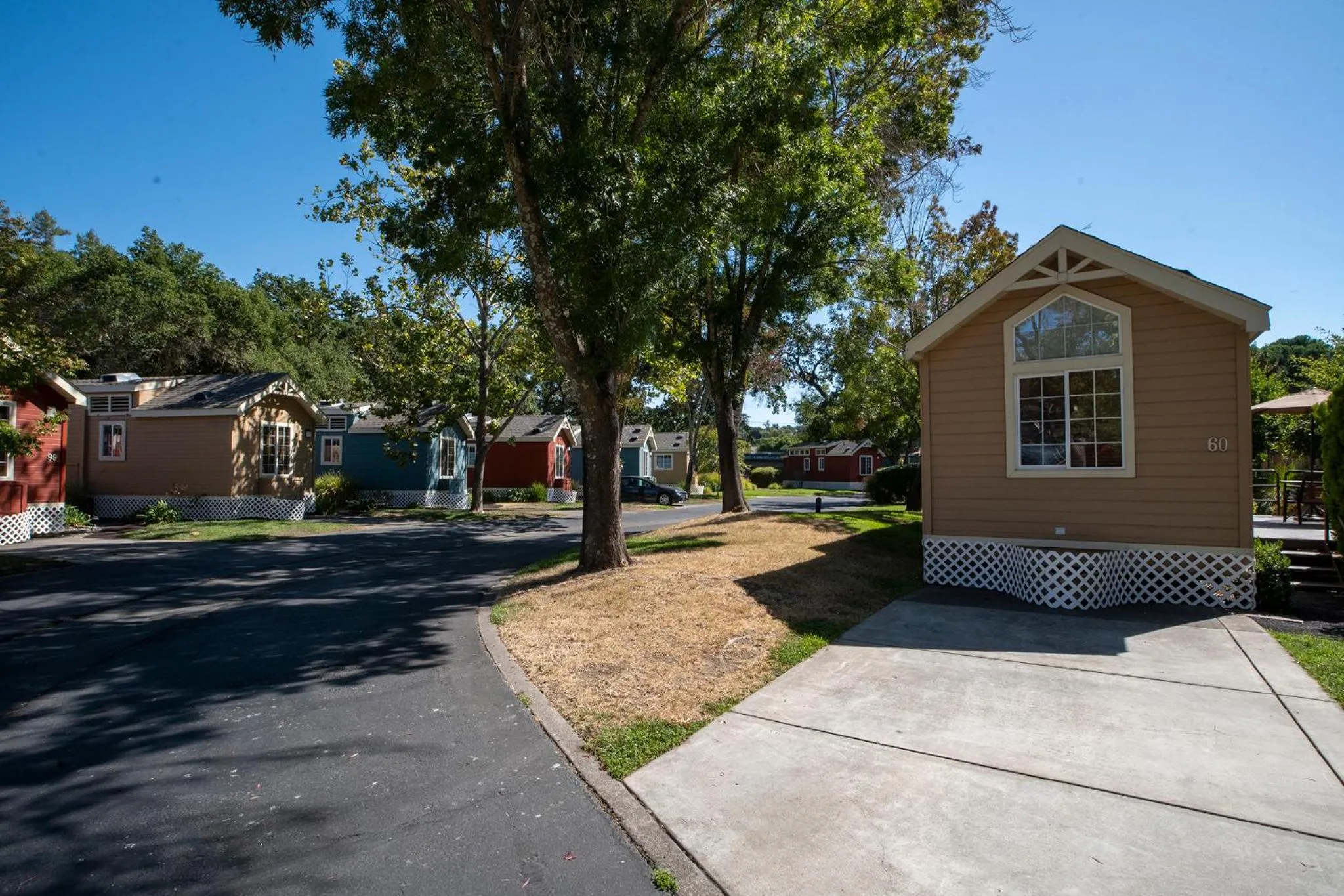 Street view in RiverPointe Napa Valley Resort