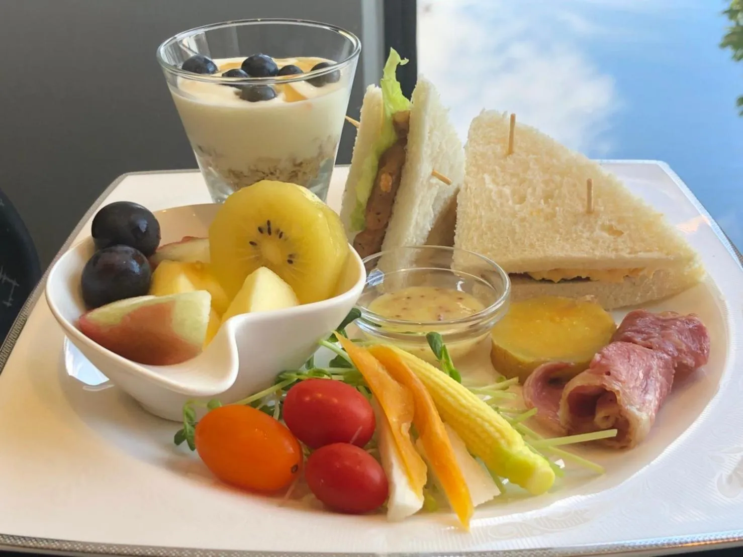 Breakfast in Okra Villa