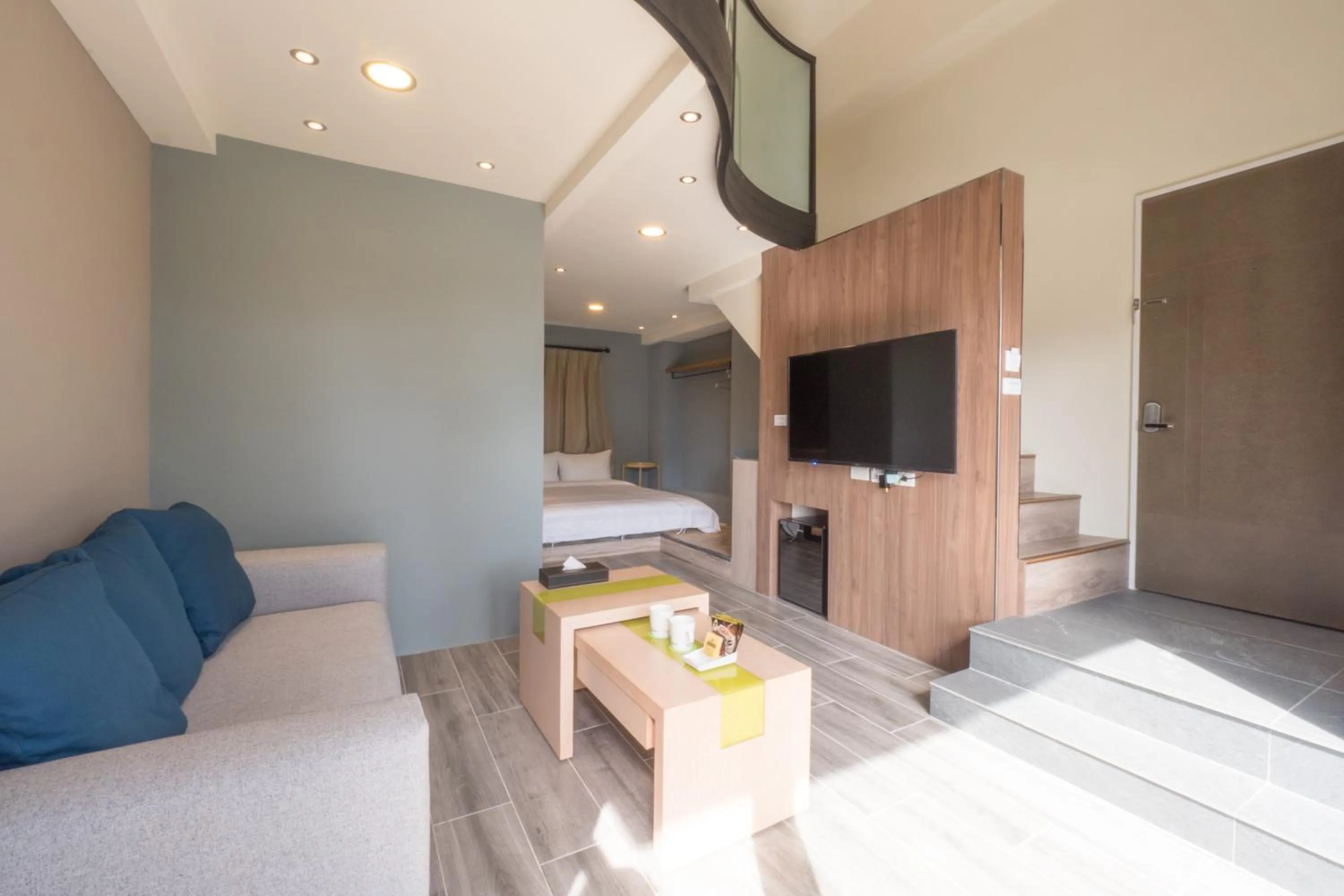 Living room in Okra Villa